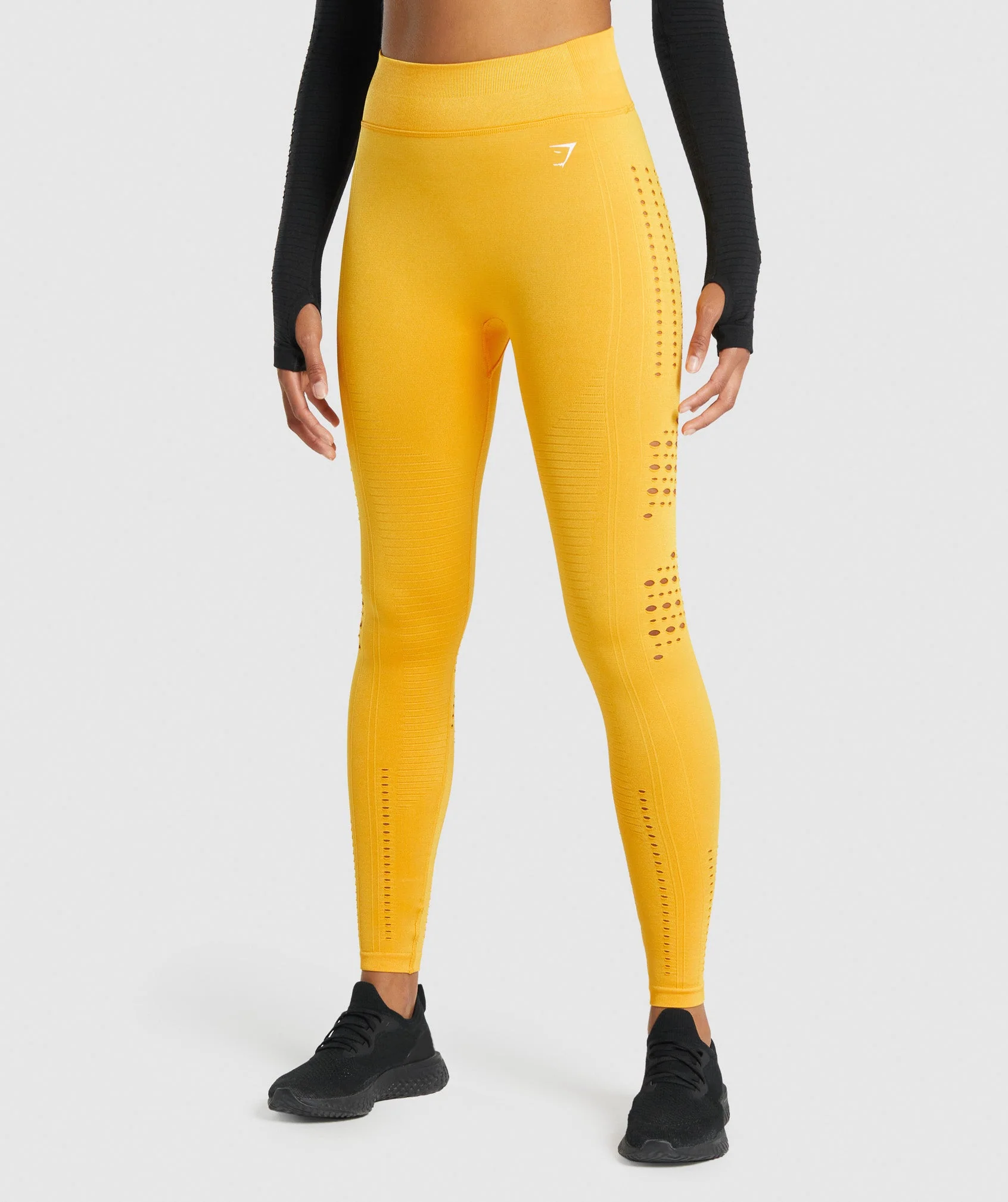 Glow Seamless Tights – Yellow