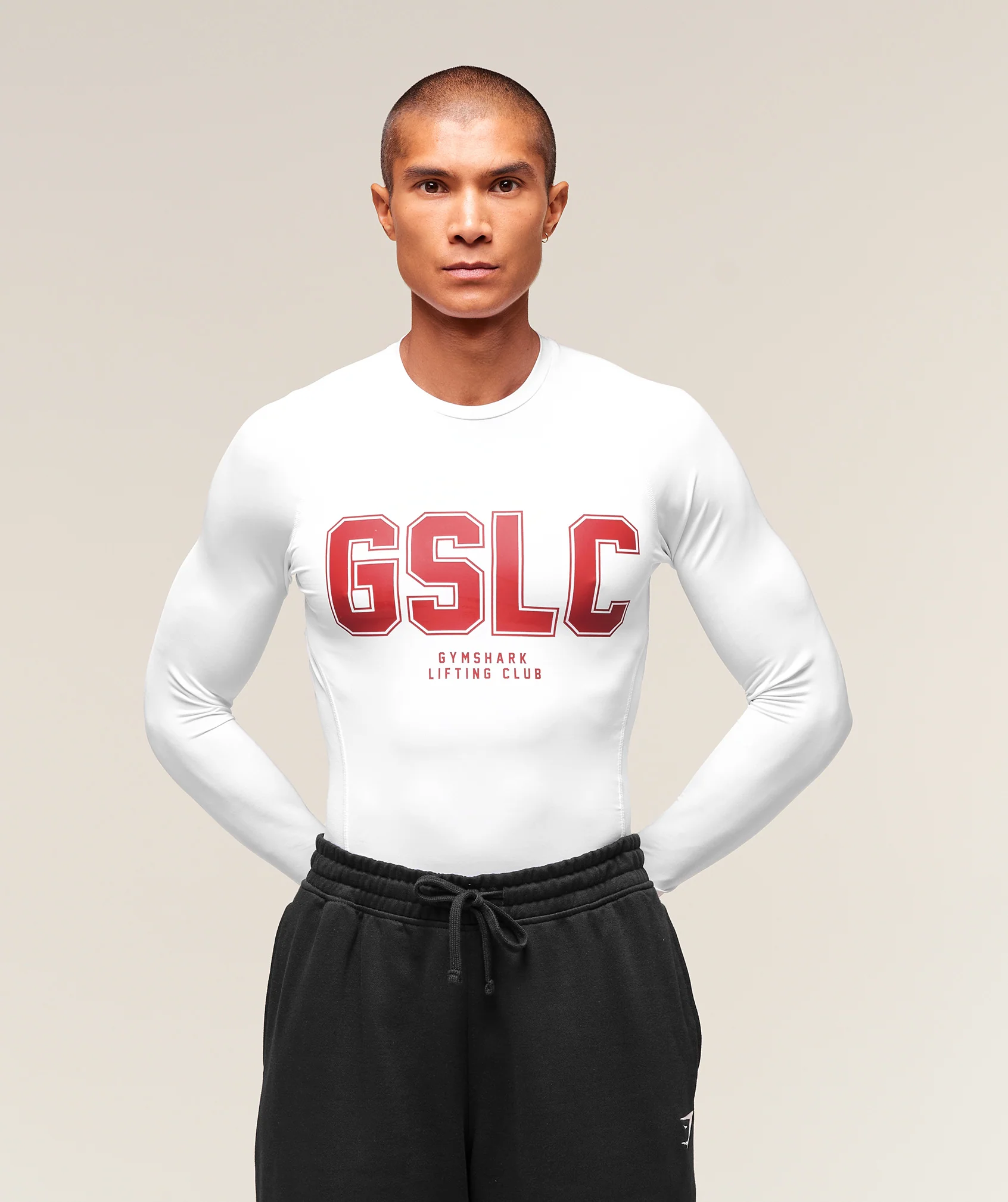 GSLC Baselayer Long Sleeve T-Shirt – White