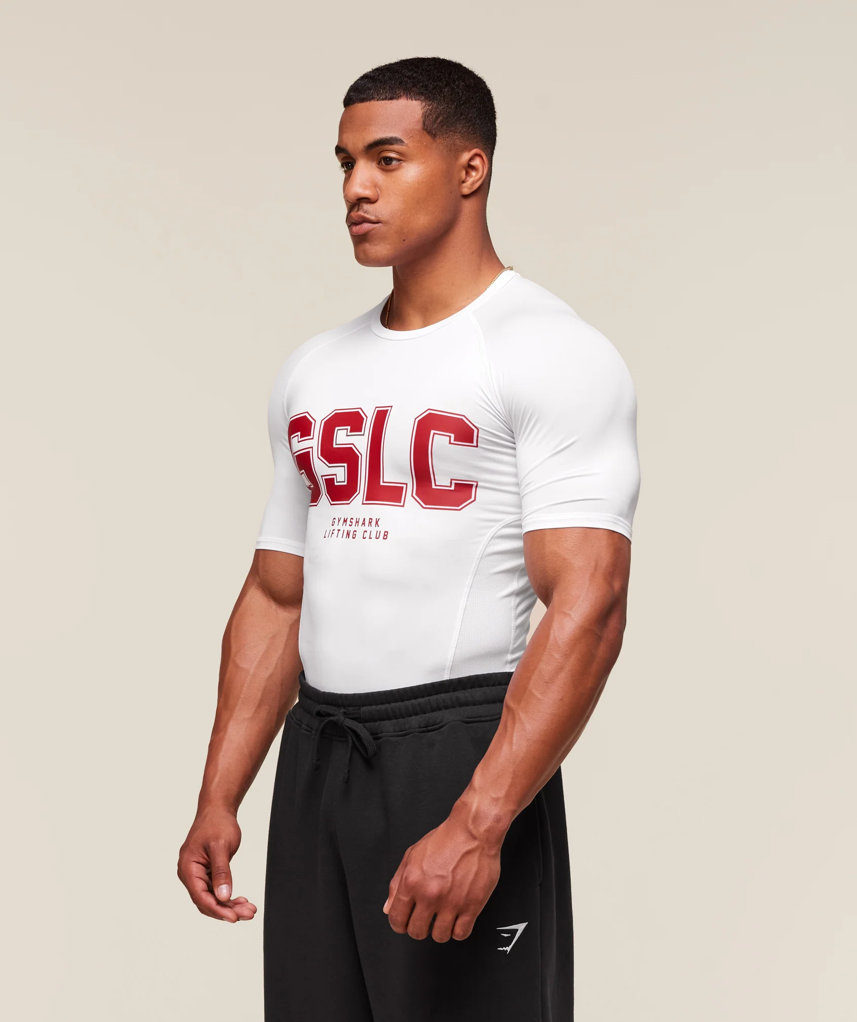 GSLC Baselayer T-Shirt – White - Imagen 2