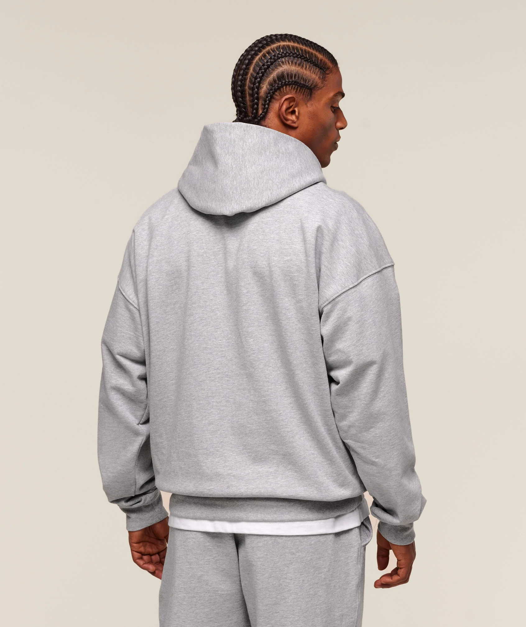 GSLC Hoodie – Light Grey Core Marl
