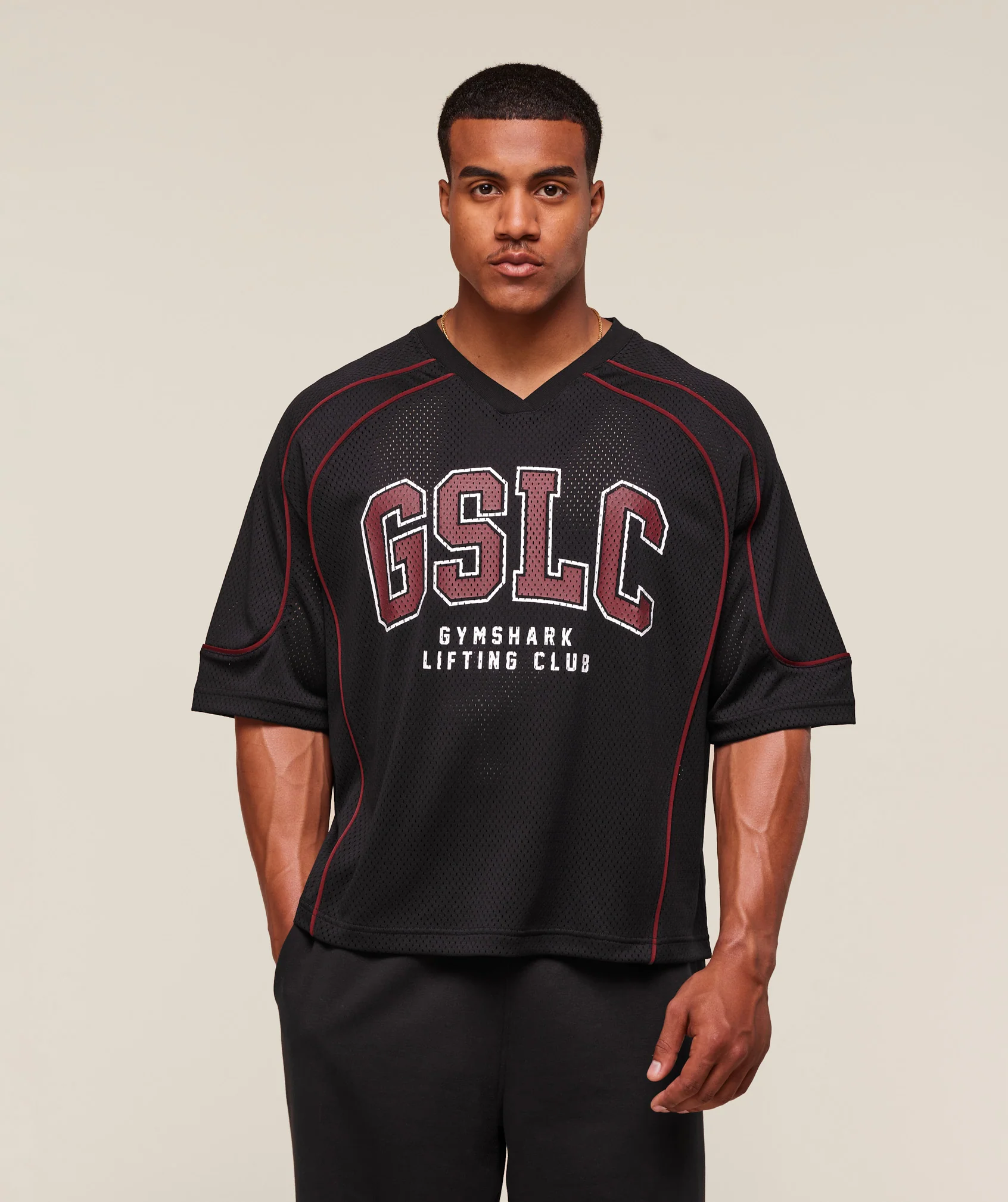 GSLC Sports Jersey – Black