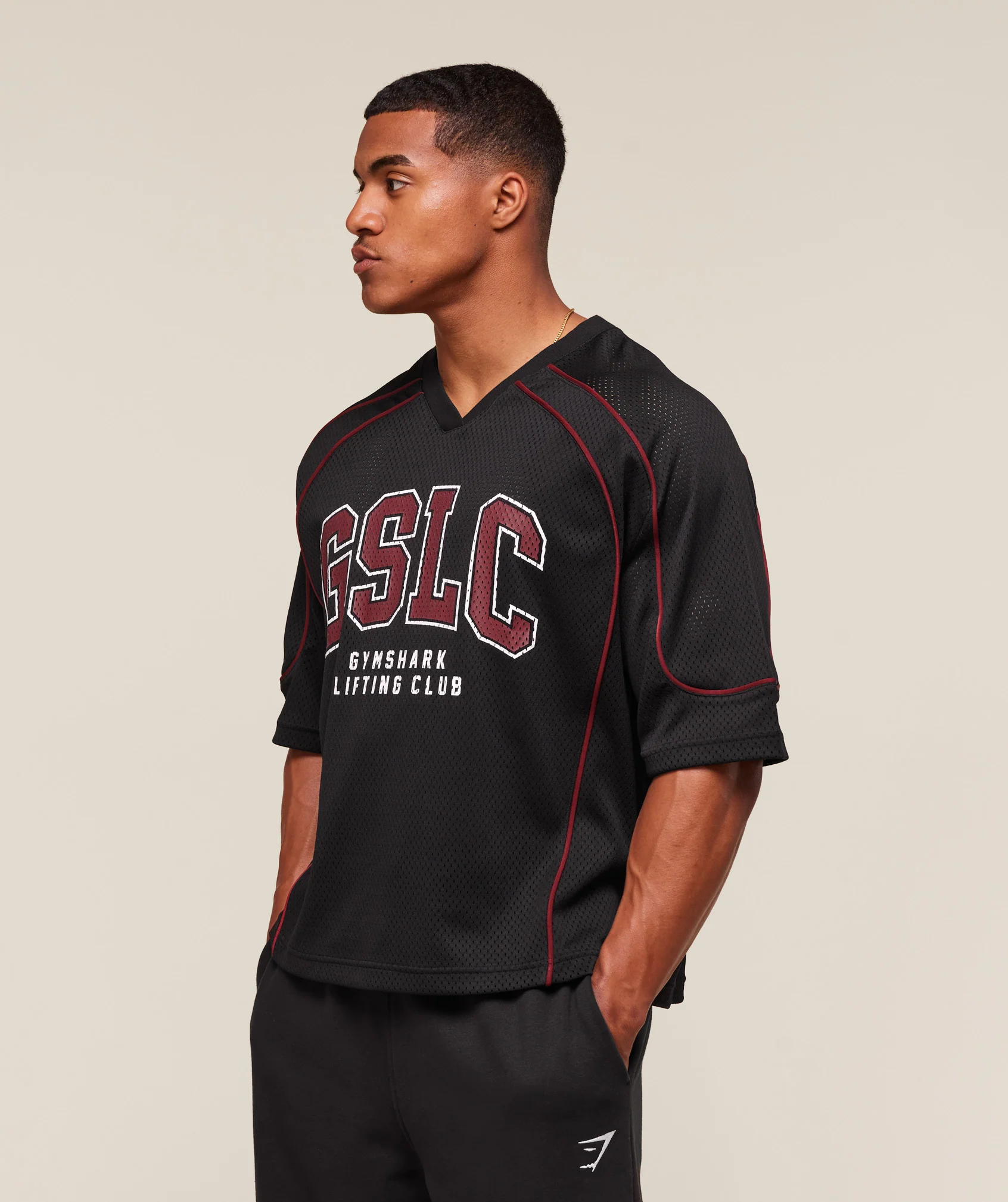 GSLC Sports Jersey – Black