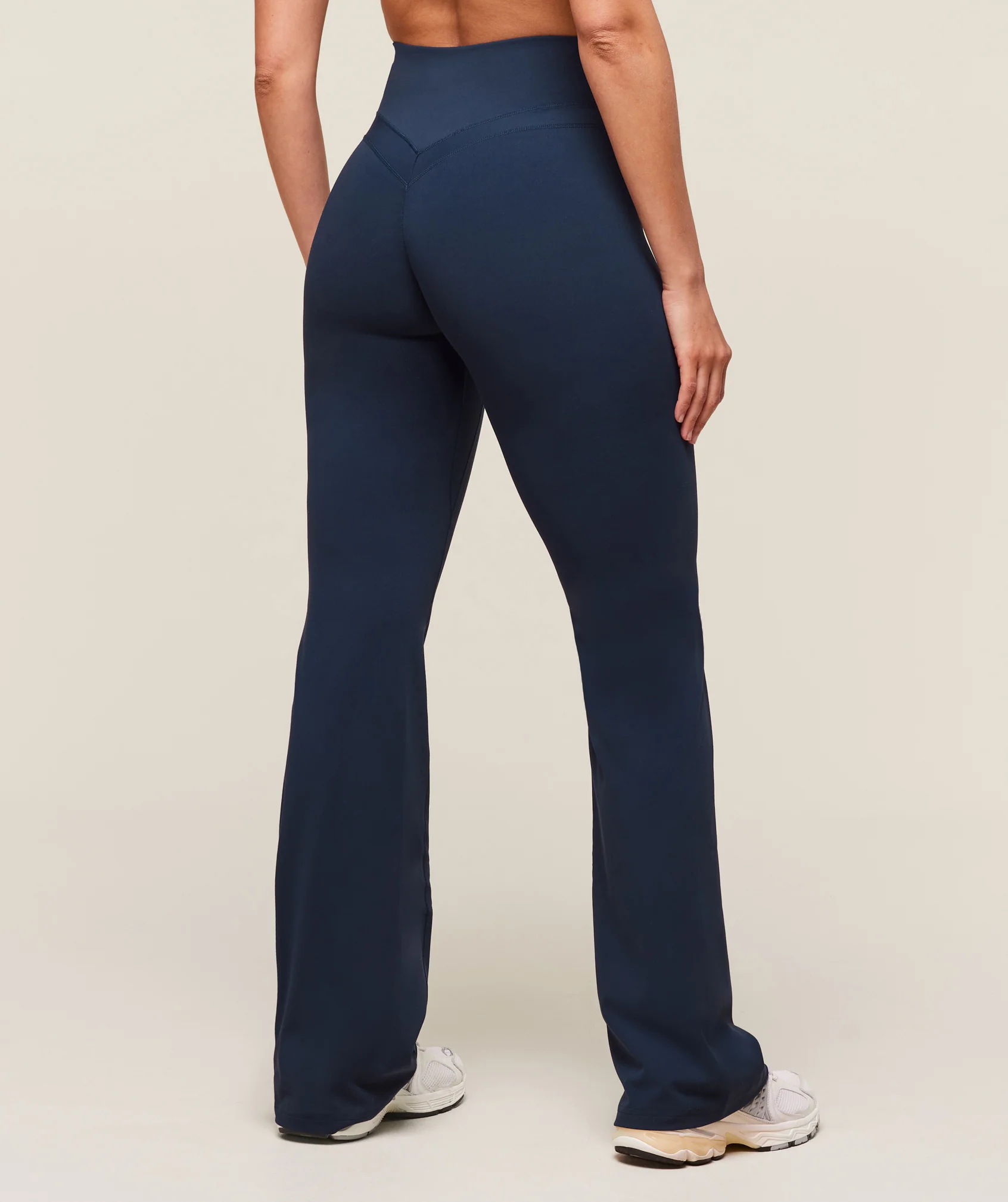 Whitney Flared Leggings – Navy