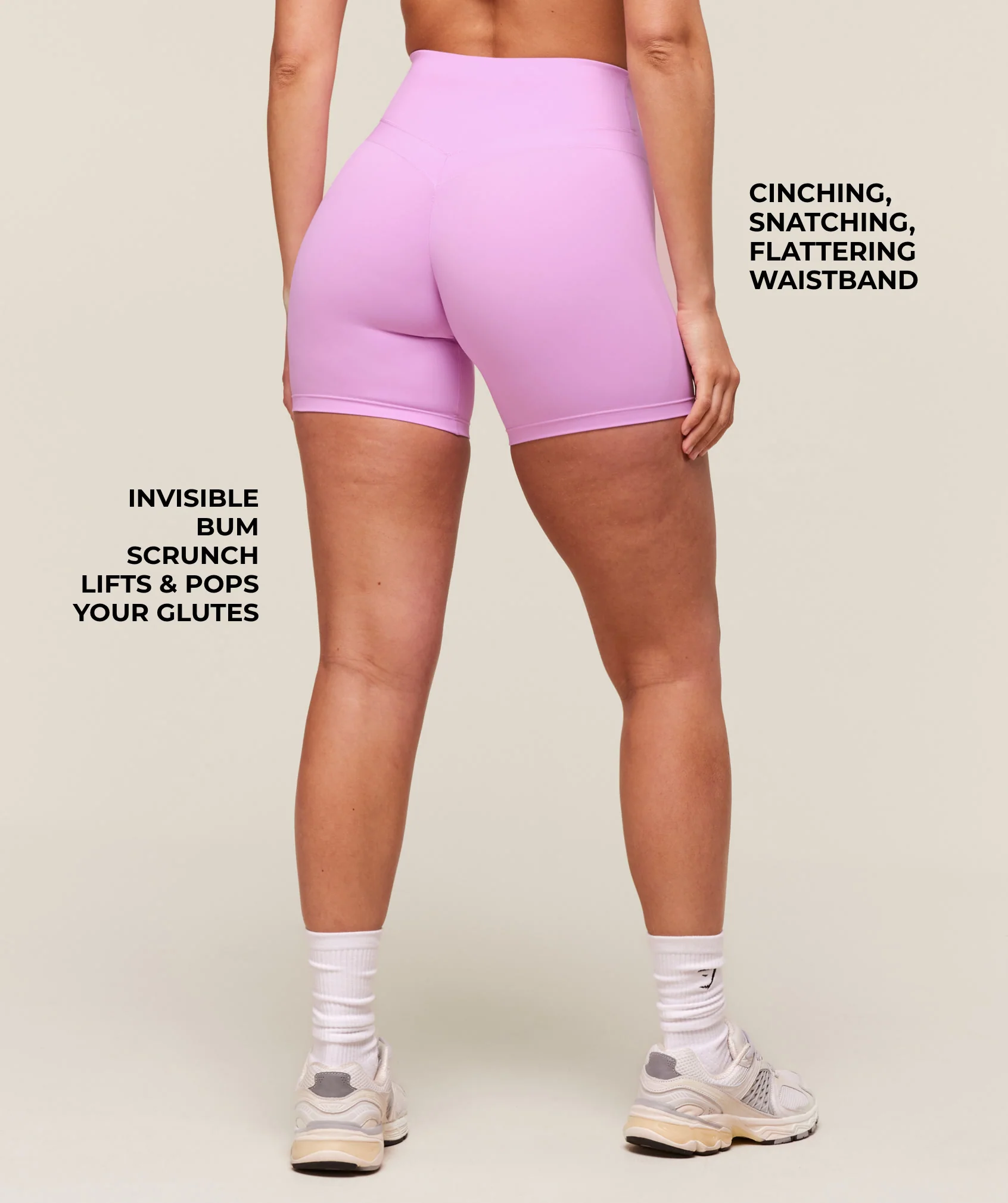 Whitney Shorts – Sour Pink