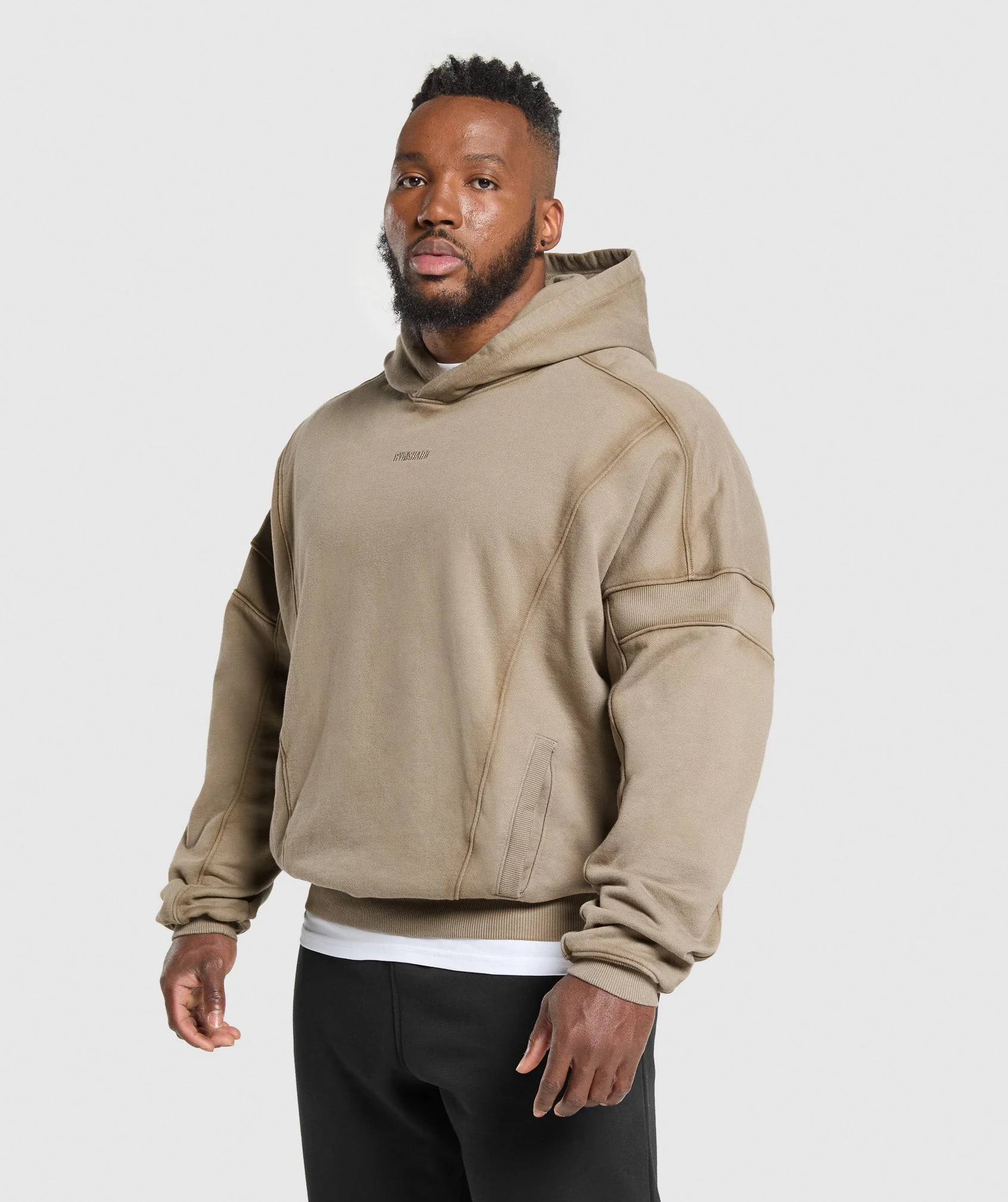 Heavyweight Hoodie – Lifestyle Brown - Imagen 2