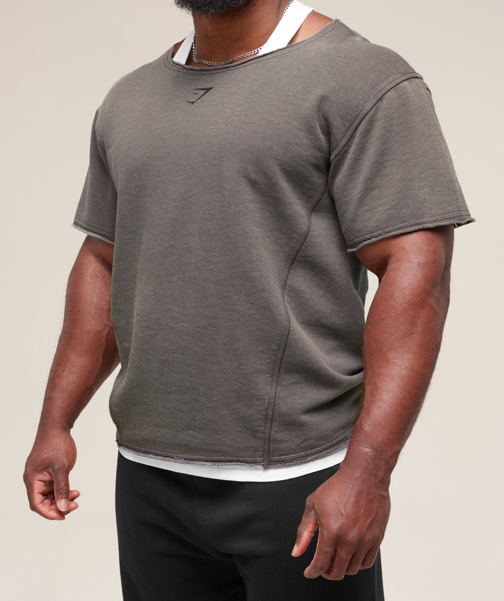 Heritage Washed Rag Top – Onyx Grey - Imagen 2