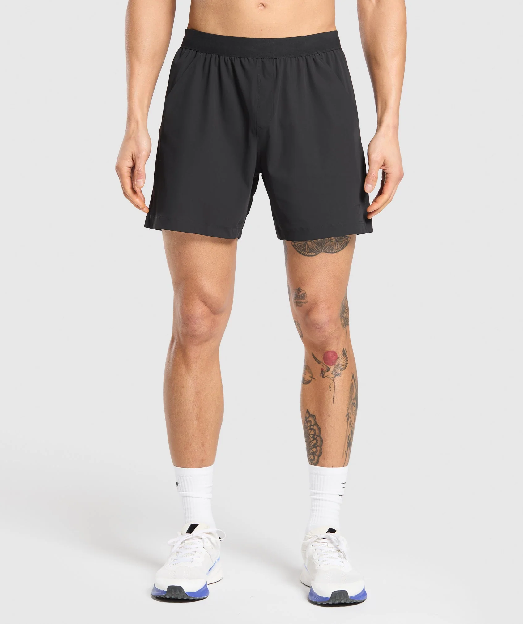 Hybrid 6″ Shorts – Black