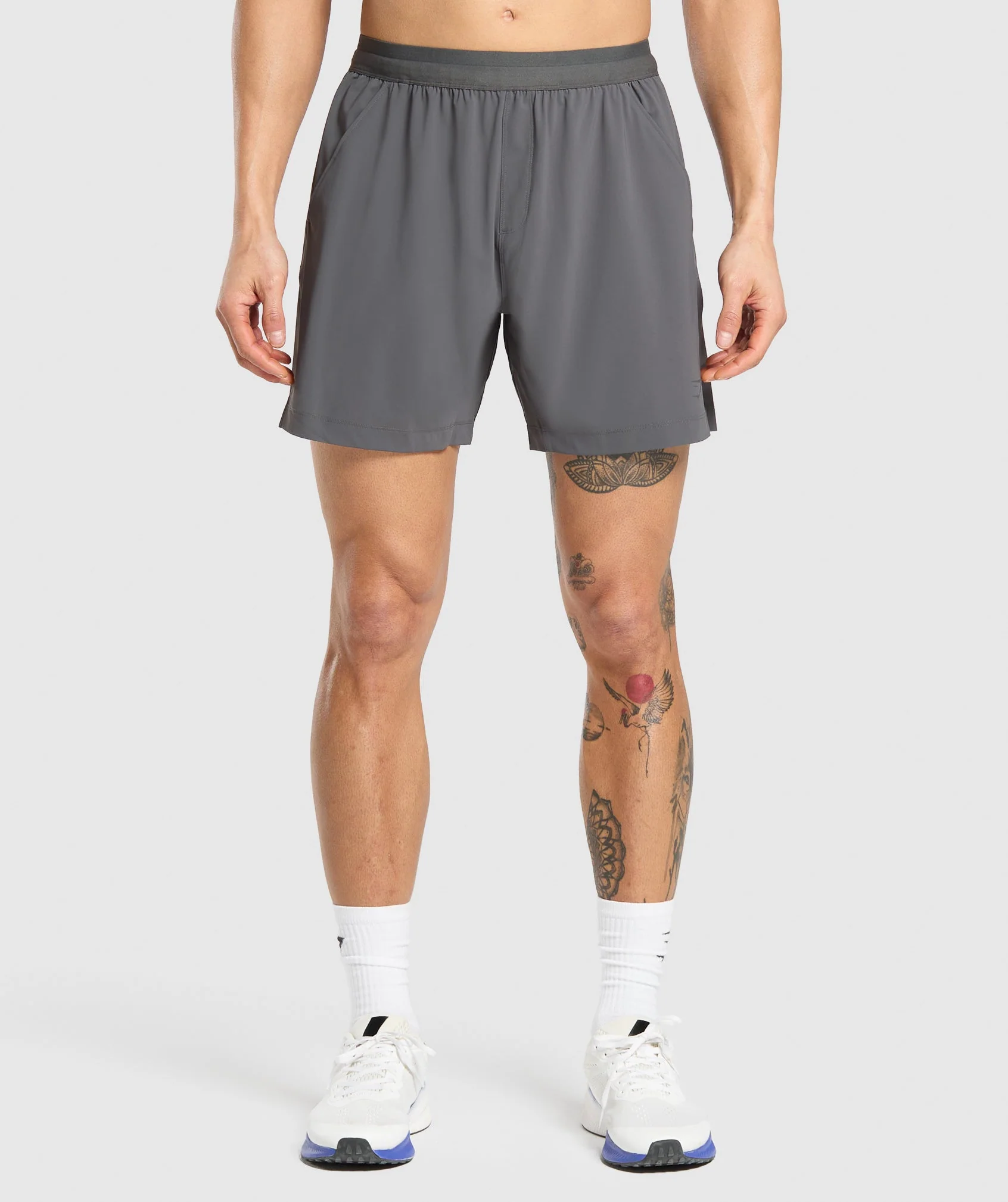 Hybrid 6″ Shorts – Graphite Grey