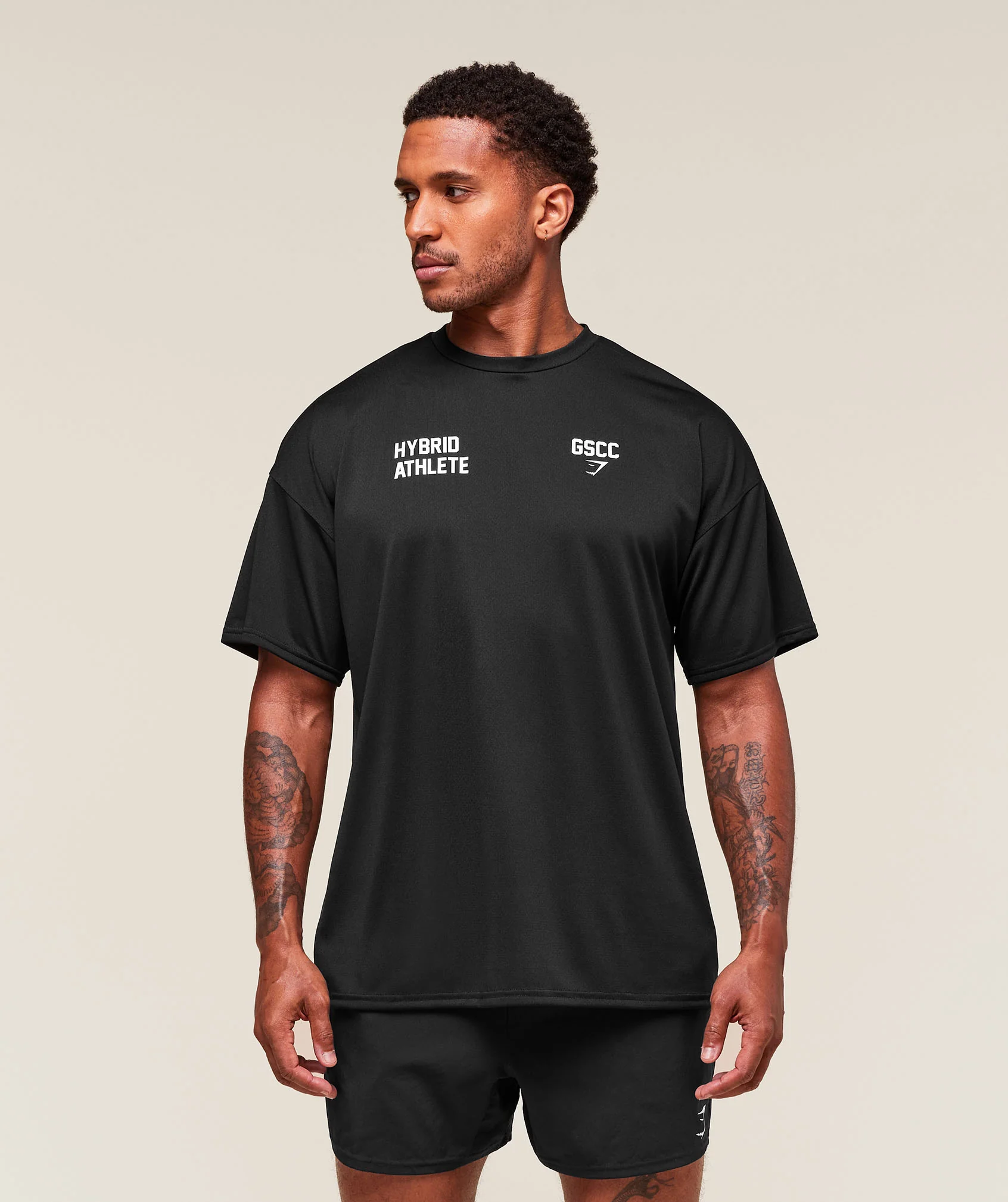 Hybrid Athlete T-Shirt – Black