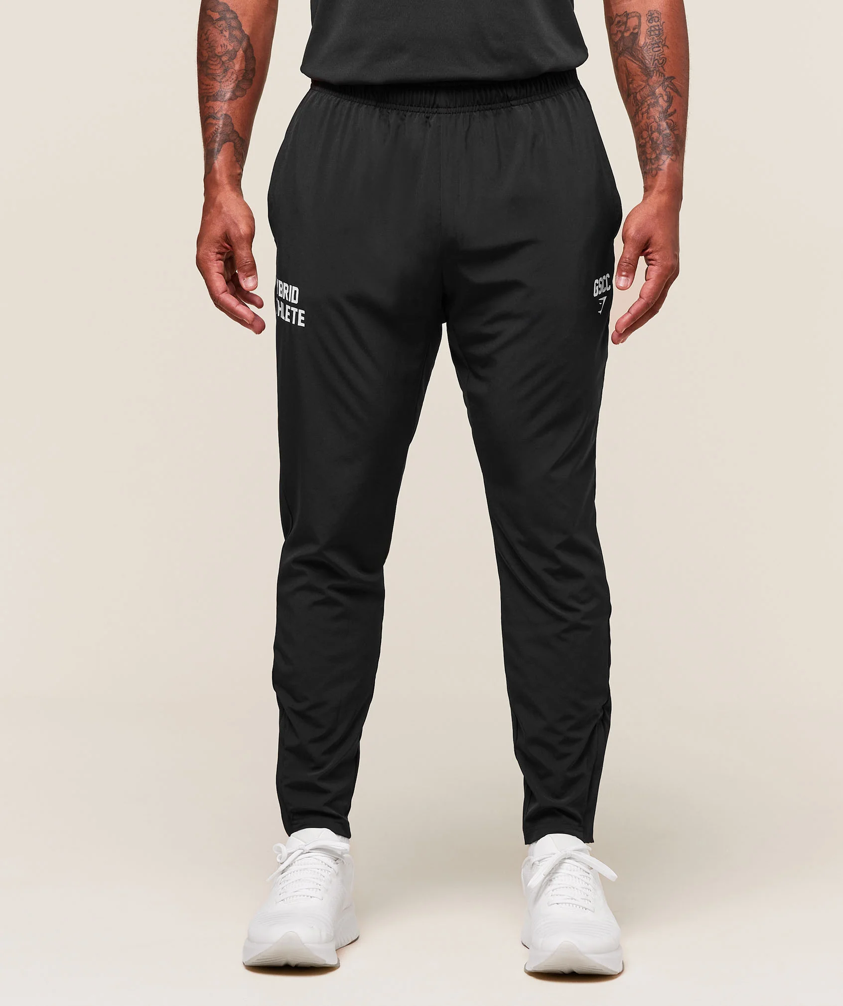 Hybrid Athlete Woven Joggers – Black
