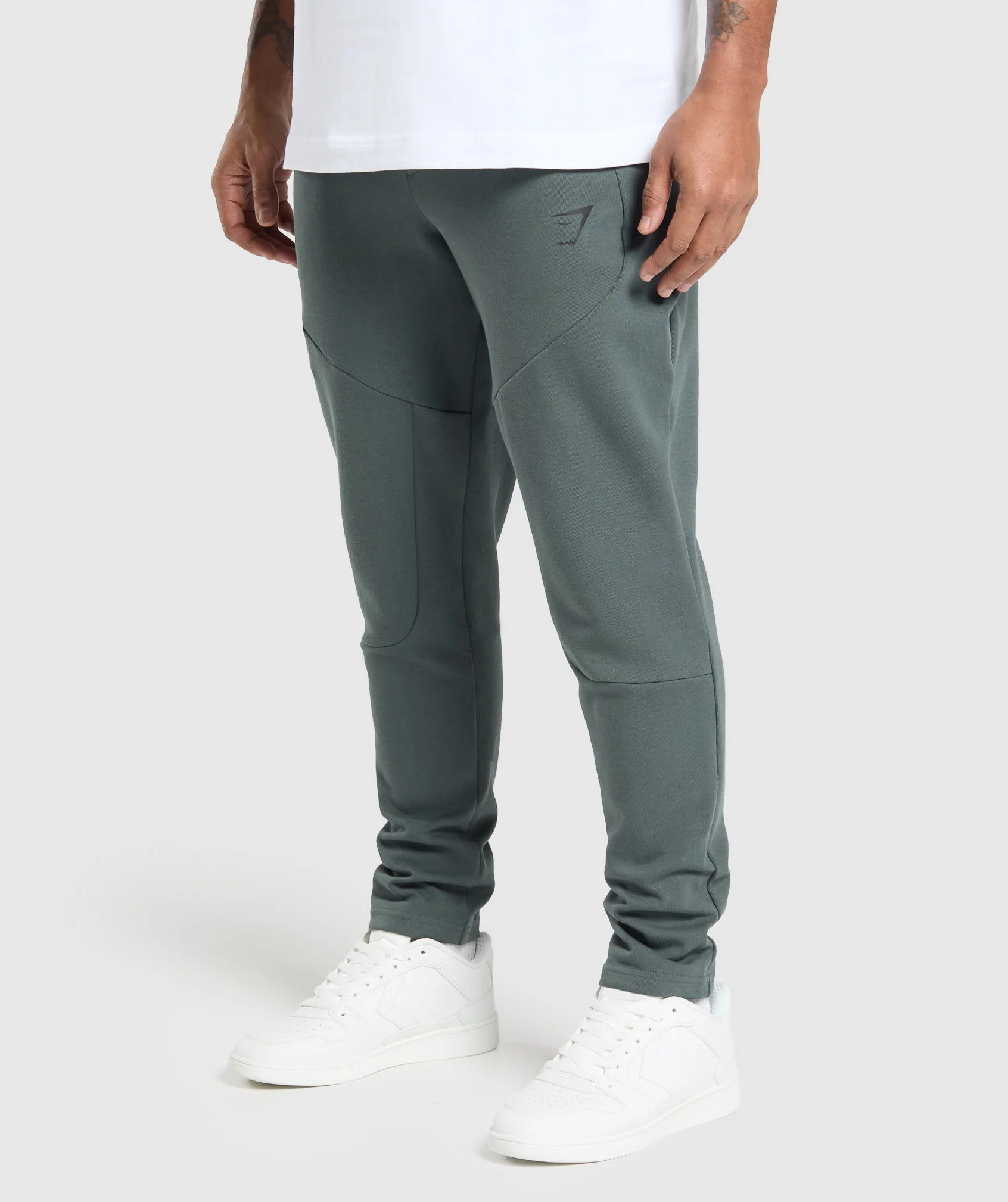 Interlock Tech Joggers – Slate Teal