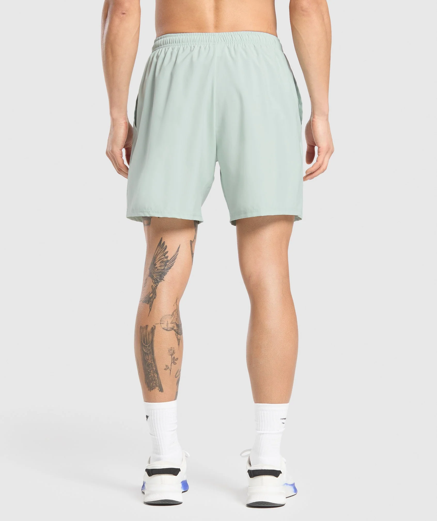 Keep Showing Up 7″ Shorts – Morning Blue - Imagen 2