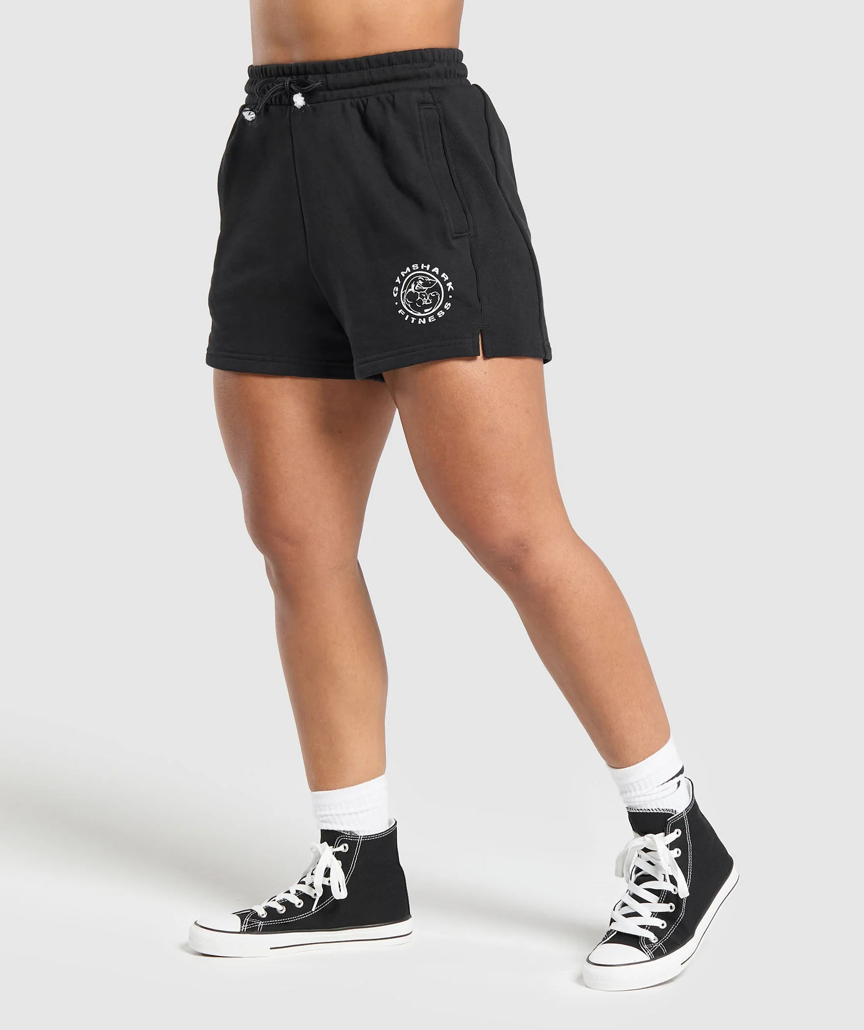 Legacy Cotton Shorts – Black - Imagen 2