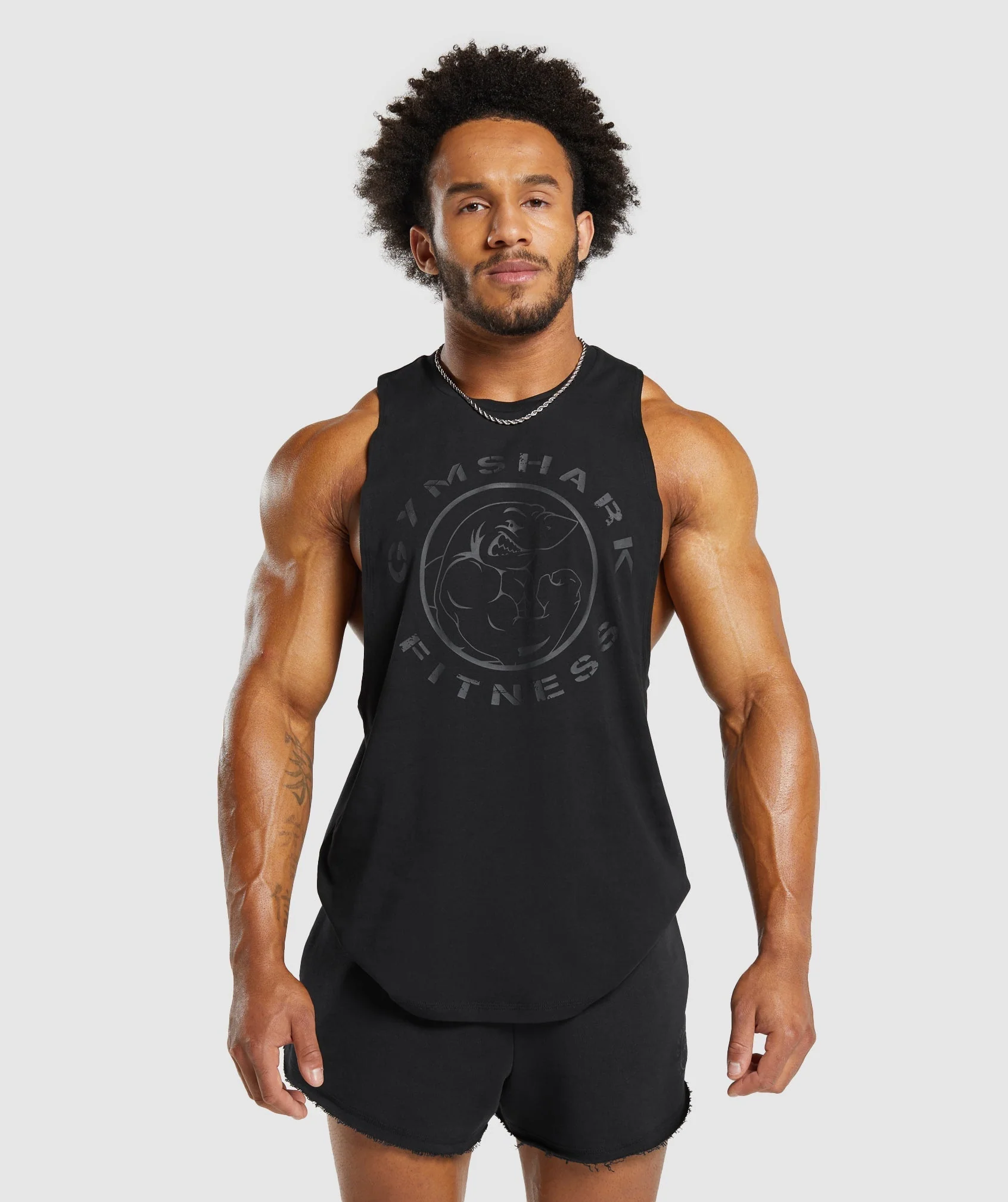 Legacy Drop Arm Tank – Black - Imagen 2