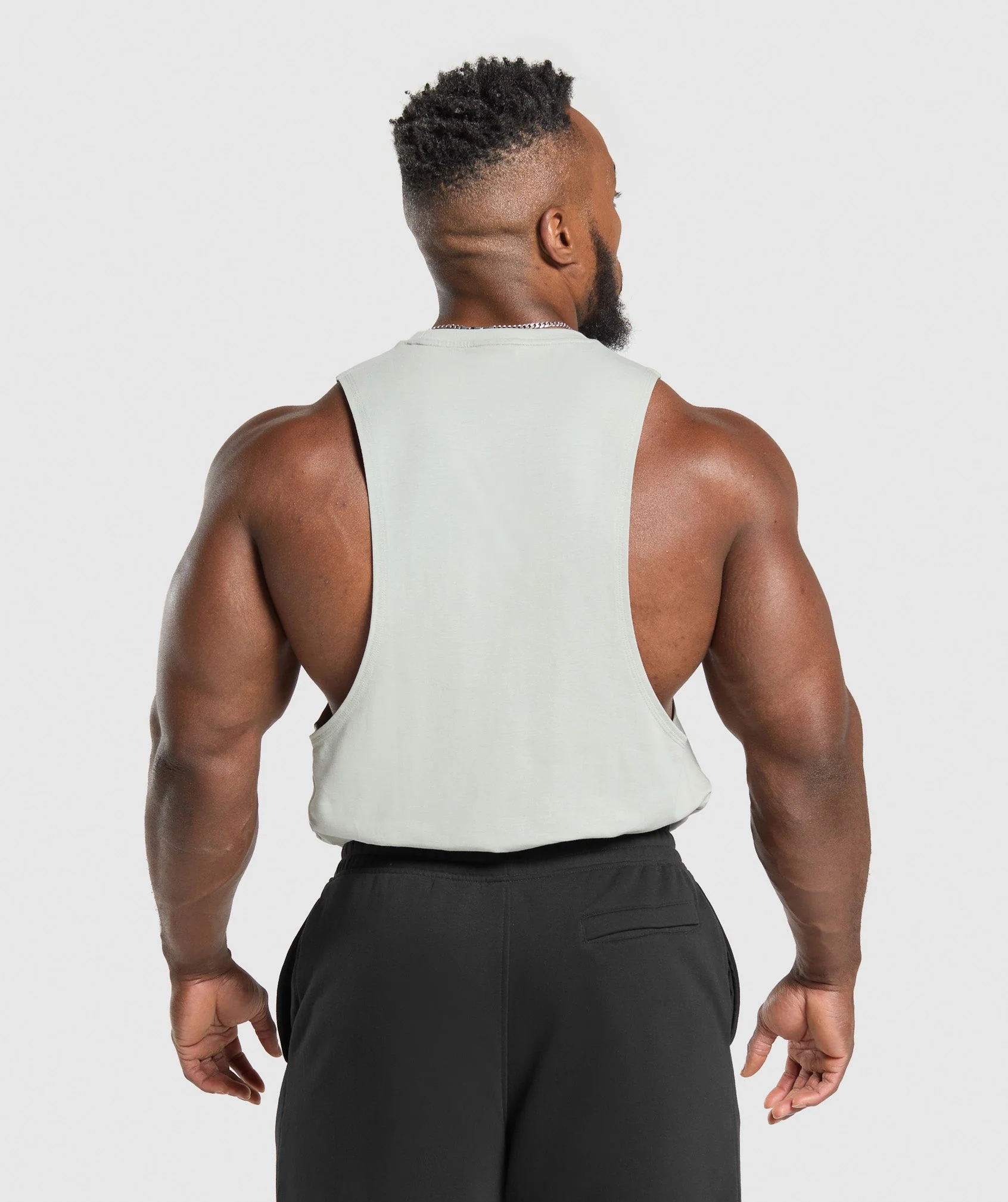 Legacy Drop Arm Tank – Stone Grey