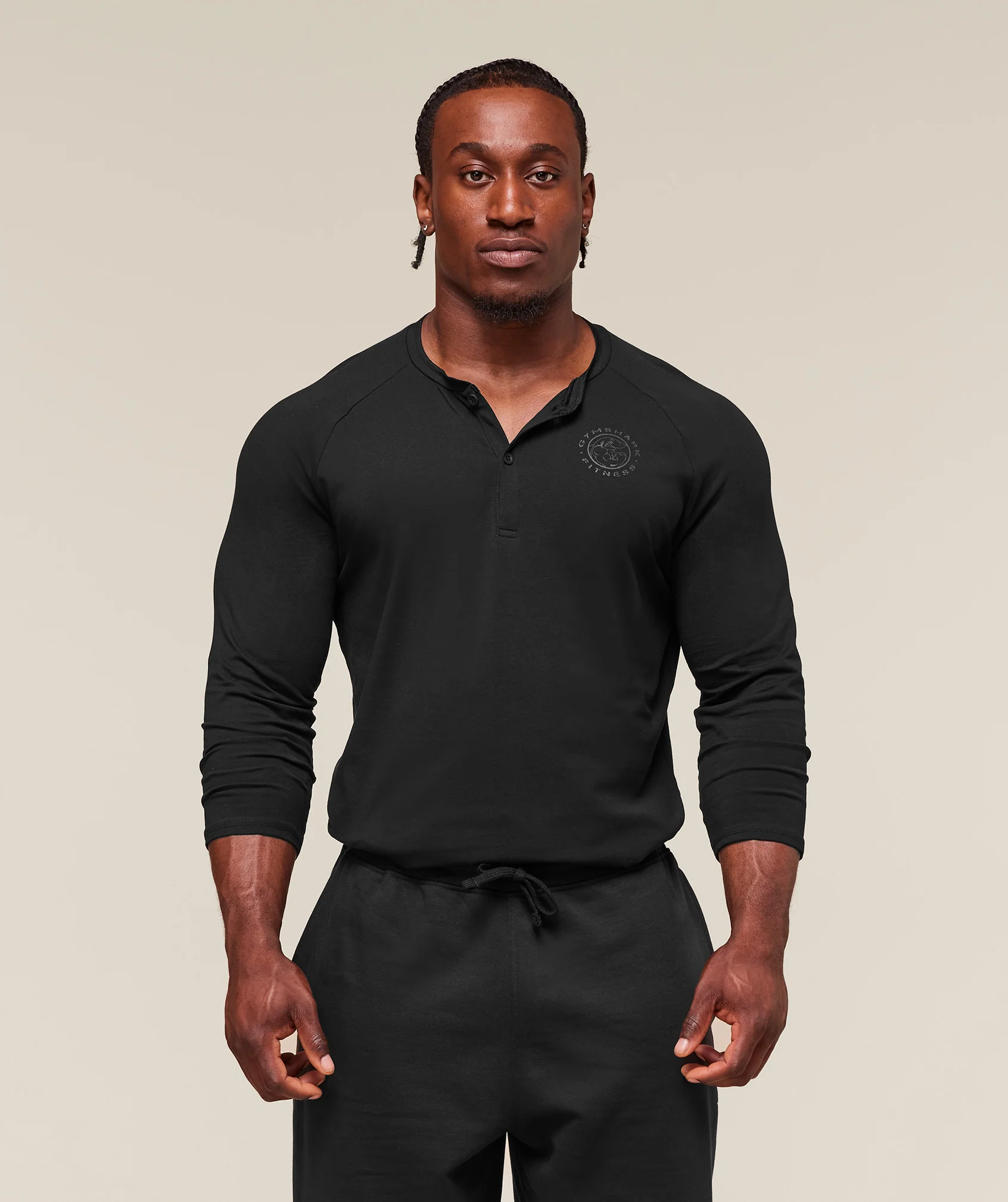 Legacy Henley – Black