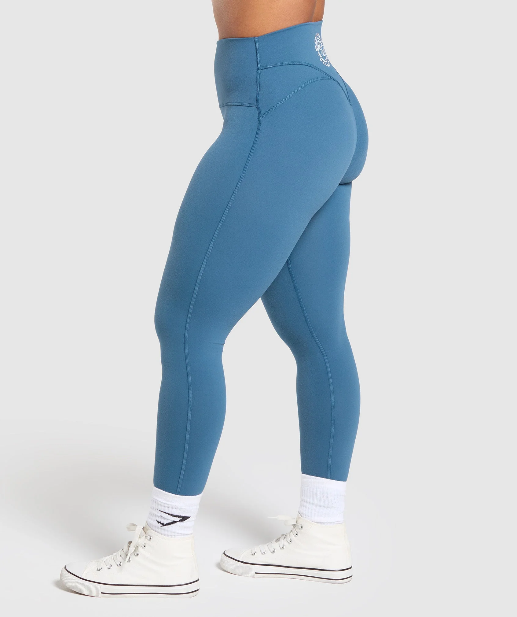 Legacy Logo Leggings – Success Blue - Imagen 2