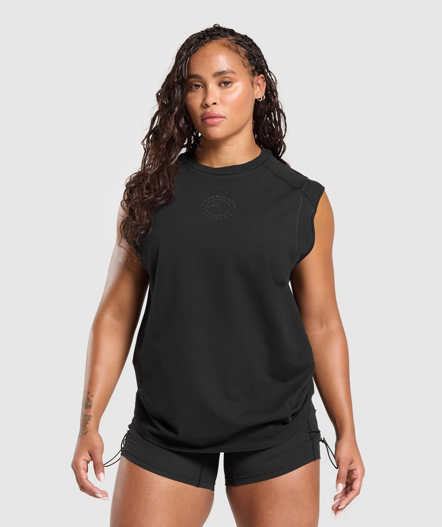 Legacy Logo Tank – Black