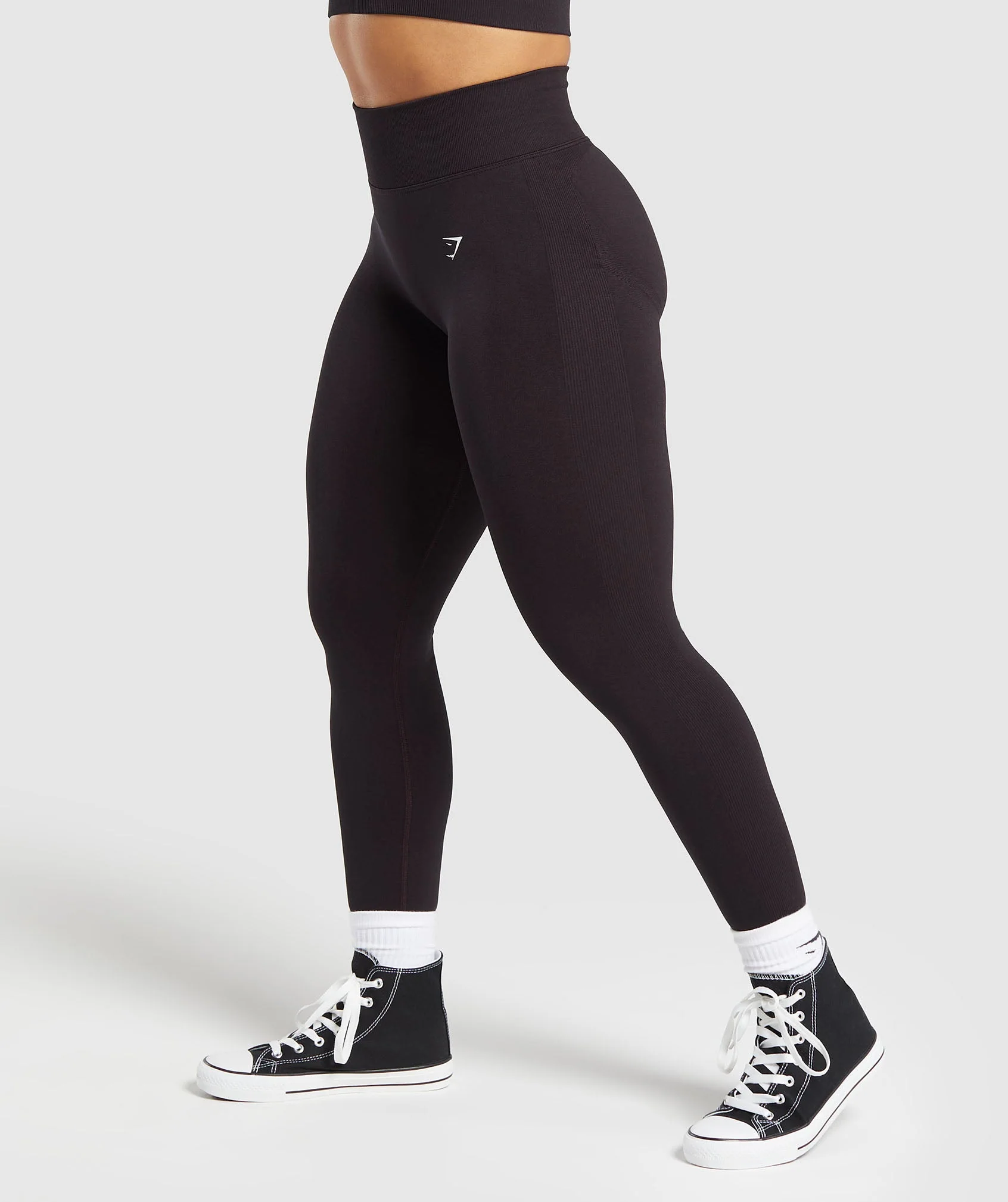 Lift Seamless Leggings – Depth Purple/Black Marl - Imagen 2