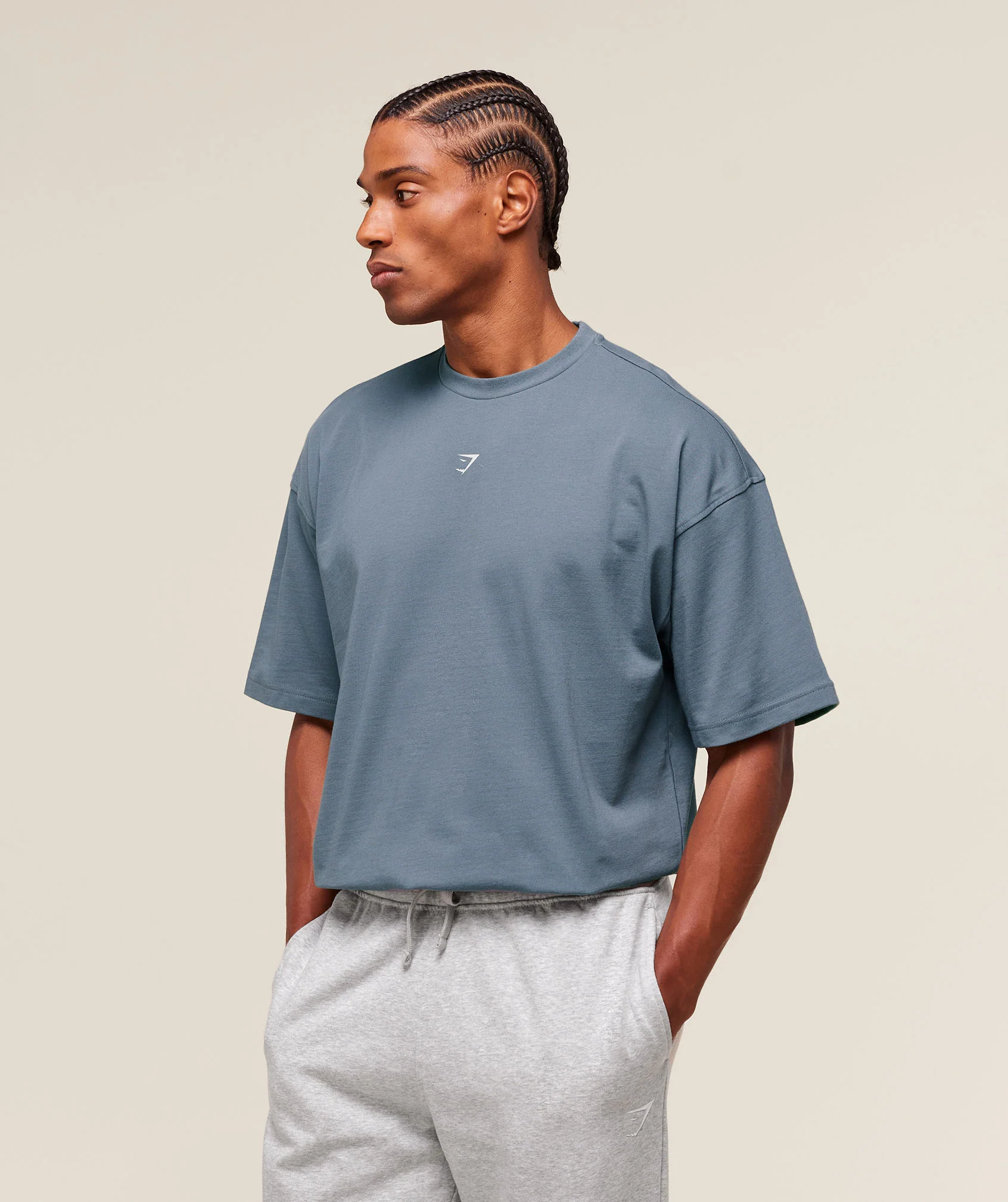 Lifting Club Flex T-Shirt – Iron Blue - Imagen 2