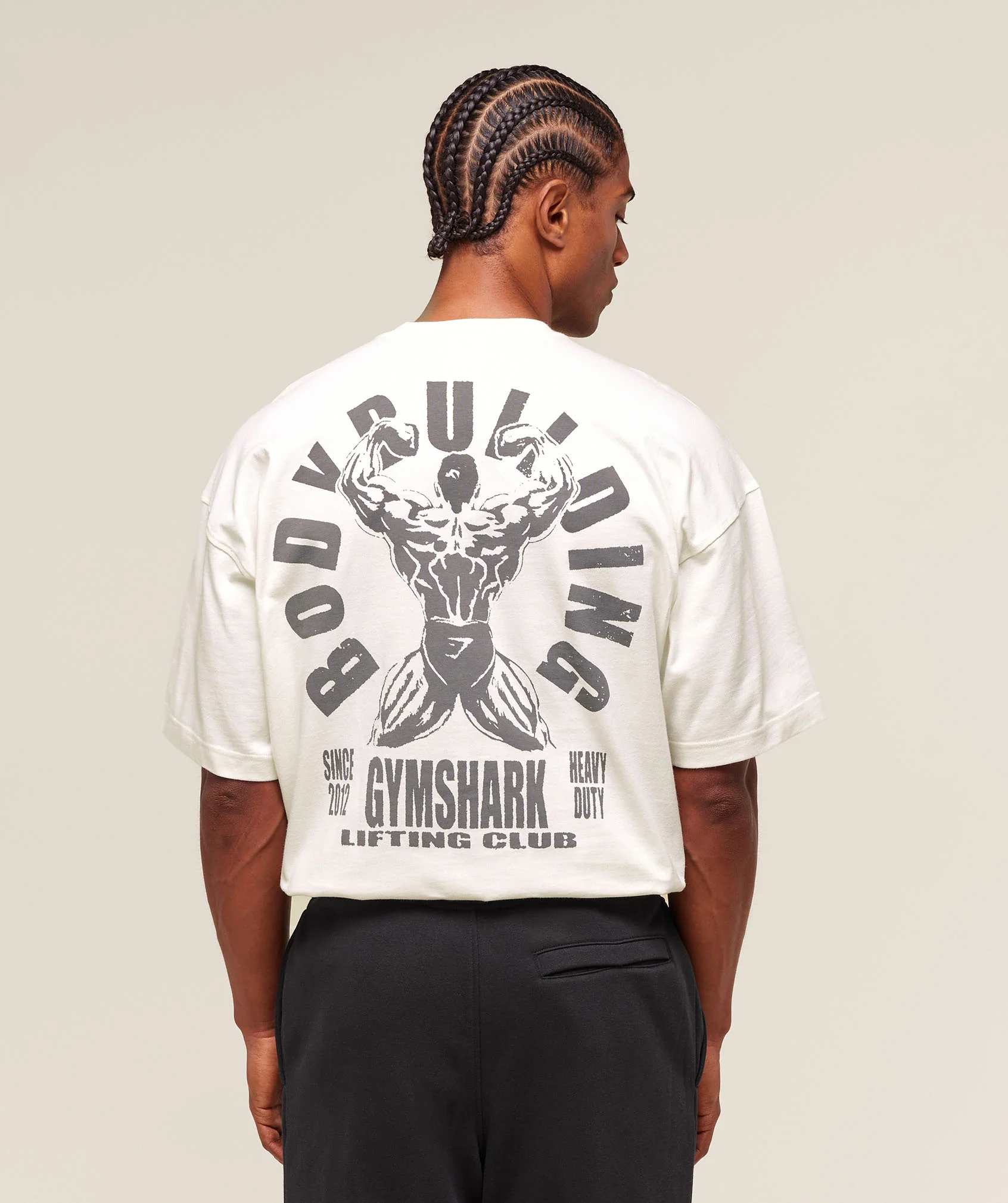 Lifting Club Flex T-Shirt – Soft White