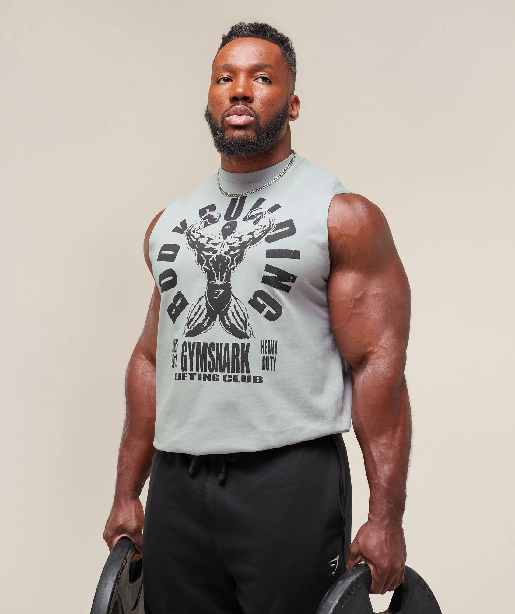 Lifting Club Flex Tank – Smokey Grey - Imagen 2