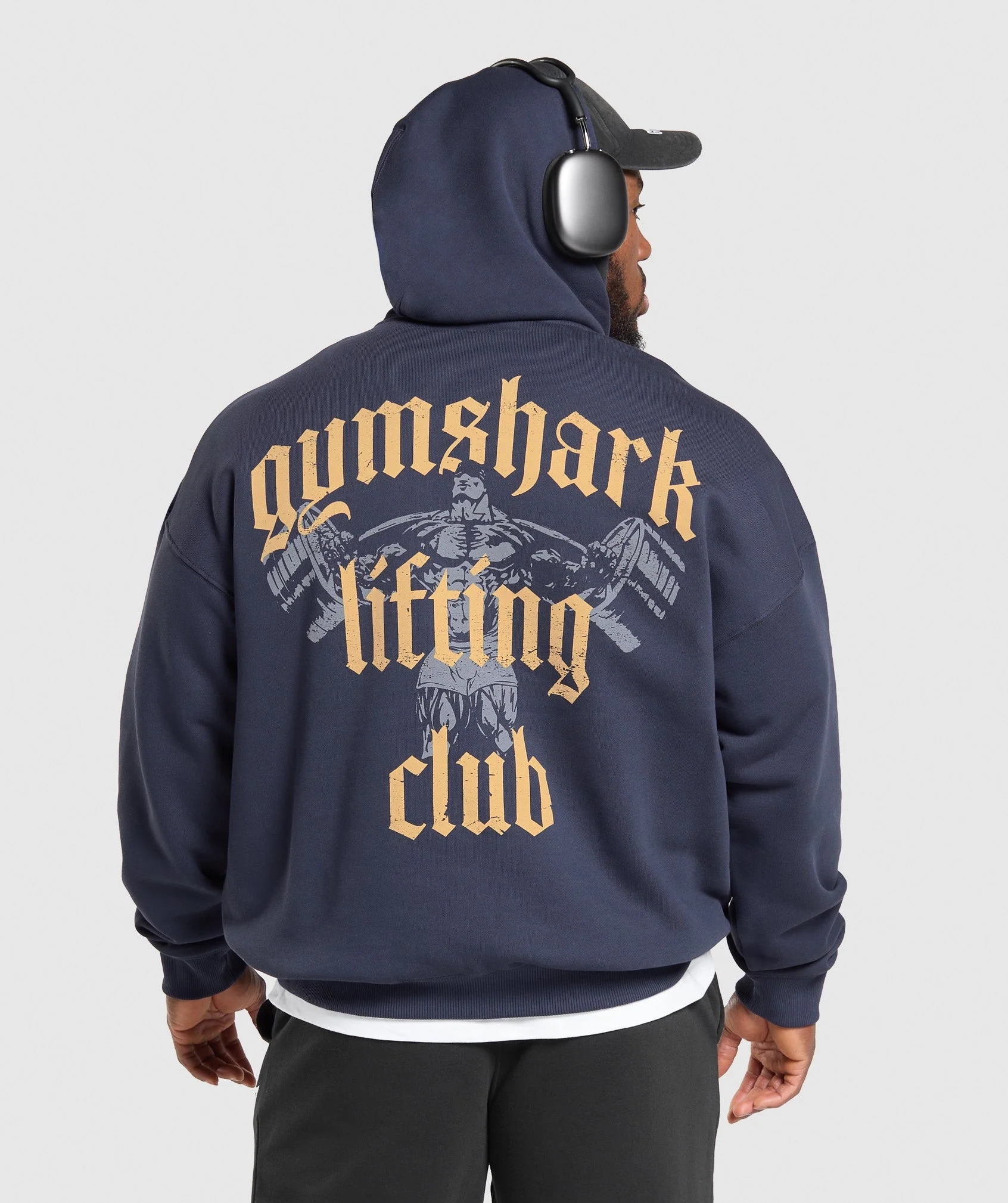 Lifting Club Hoodie – Heavy Blue