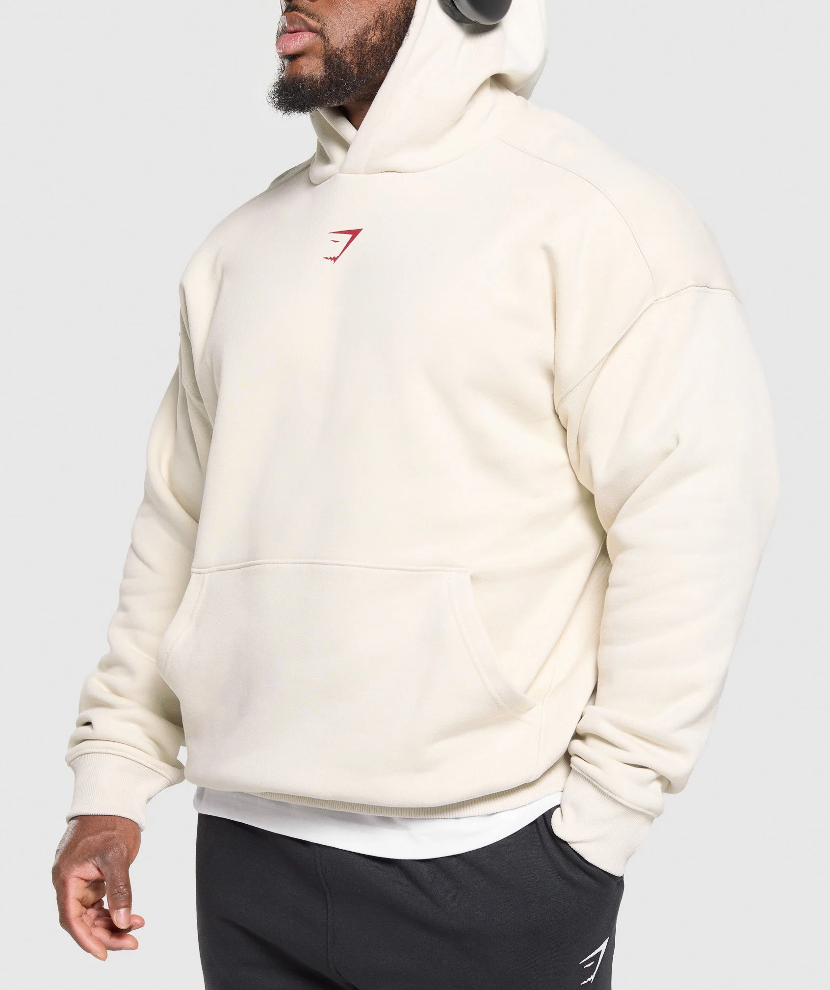 Lifting Club Hoodie – Oat White - Imagen 2