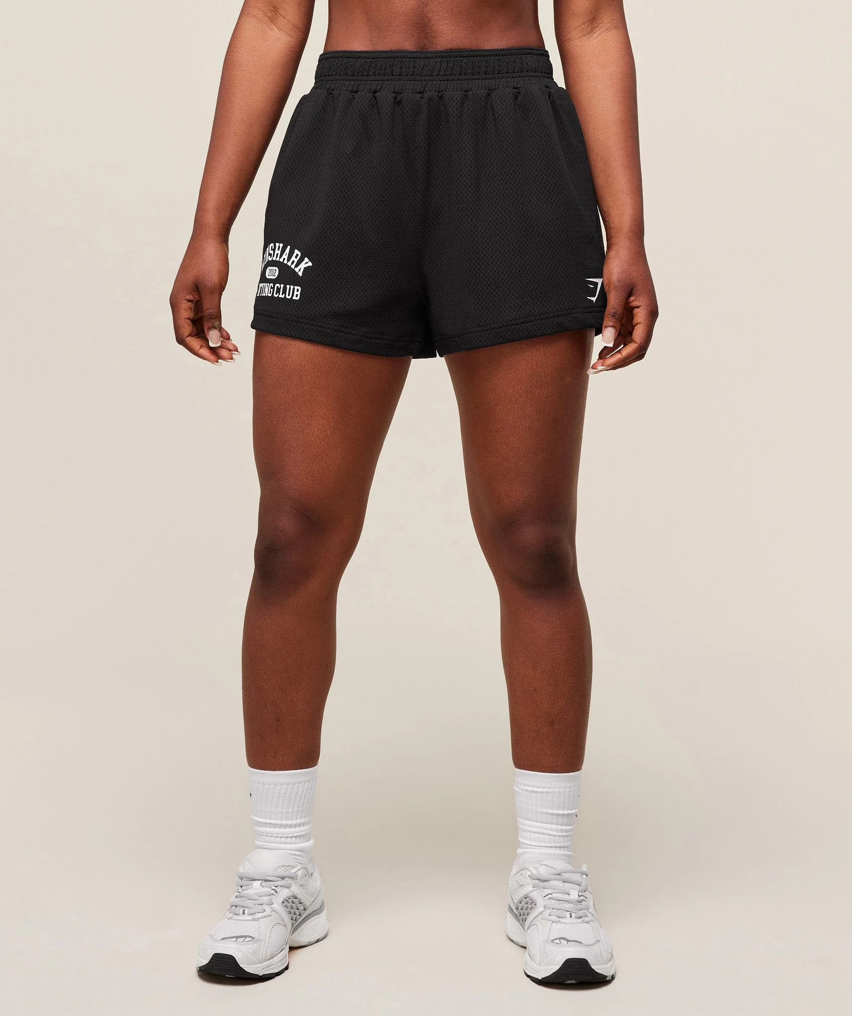 Lifting Club Mesh Shorts – Black