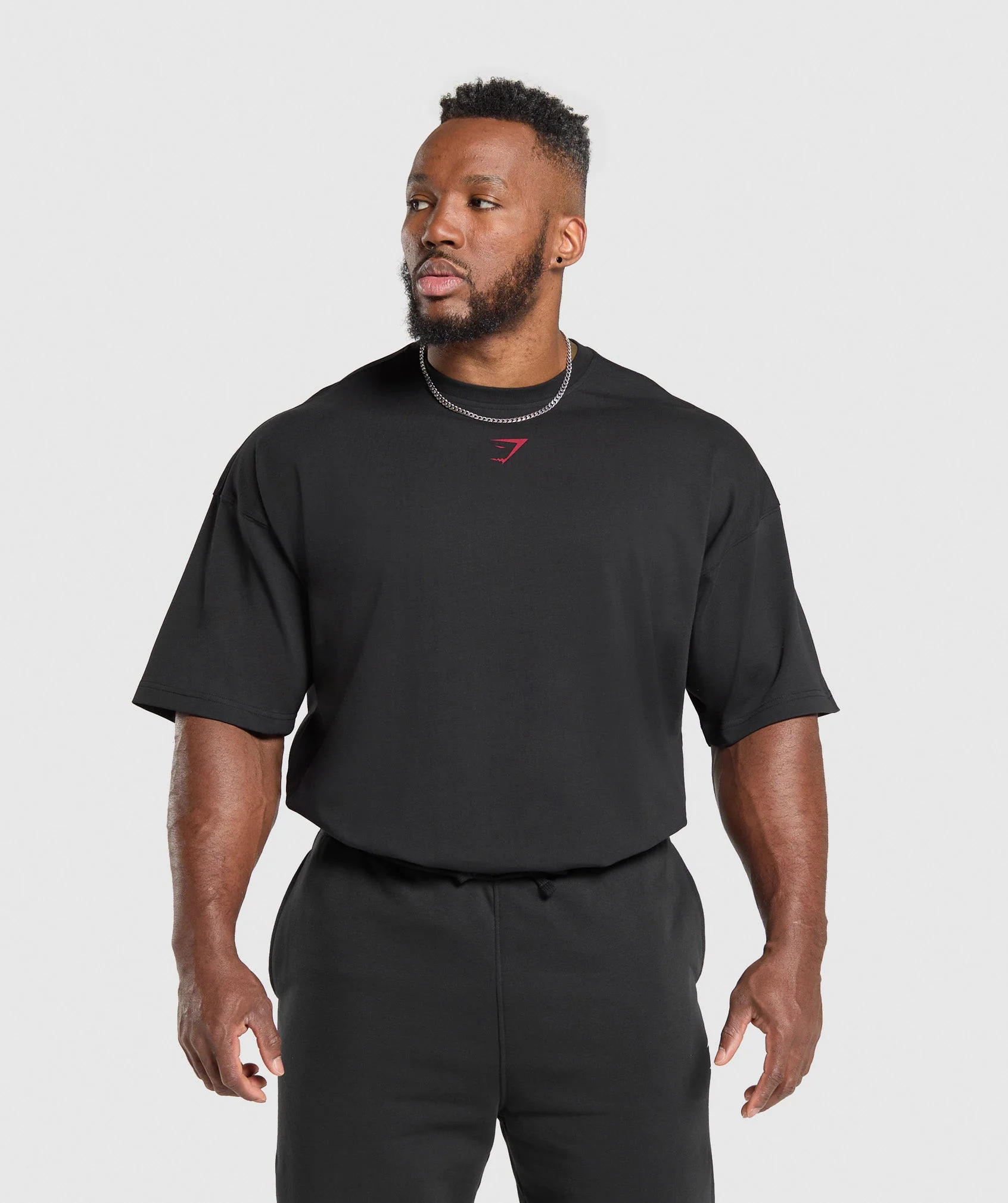 Lifting Club T-Shirt – Black/Conditioning Red