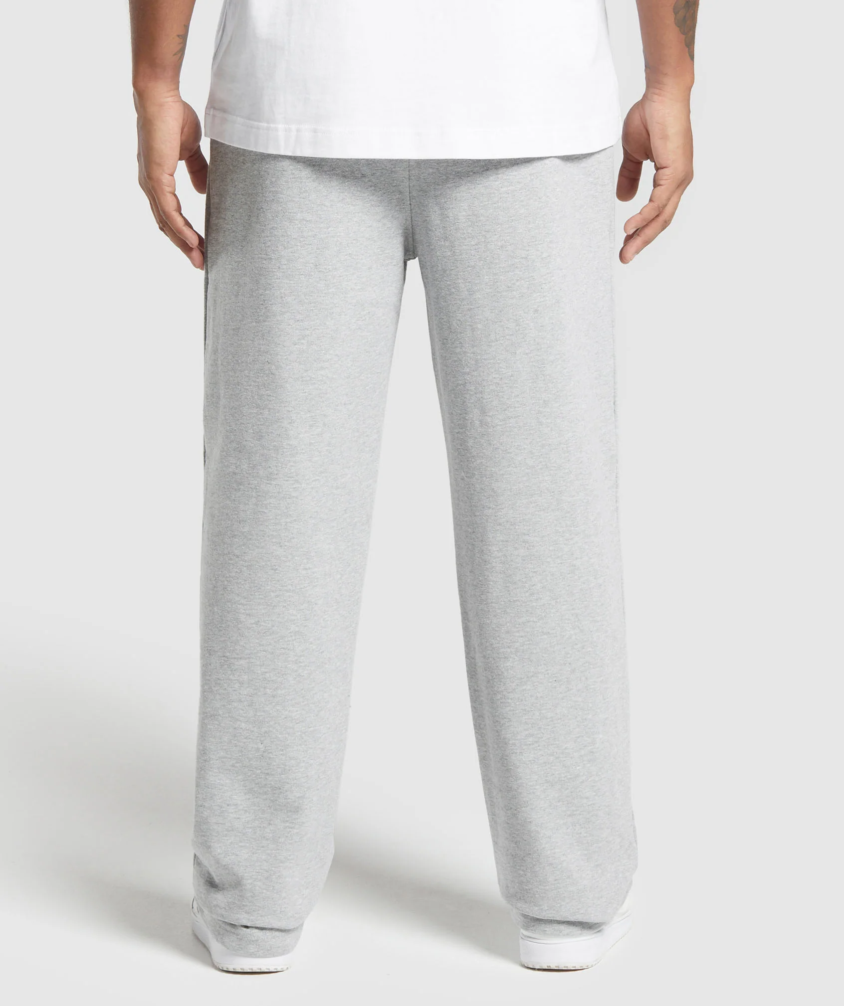 Lifting Essentials Straight Leg Pant – Light Grey Core Marl