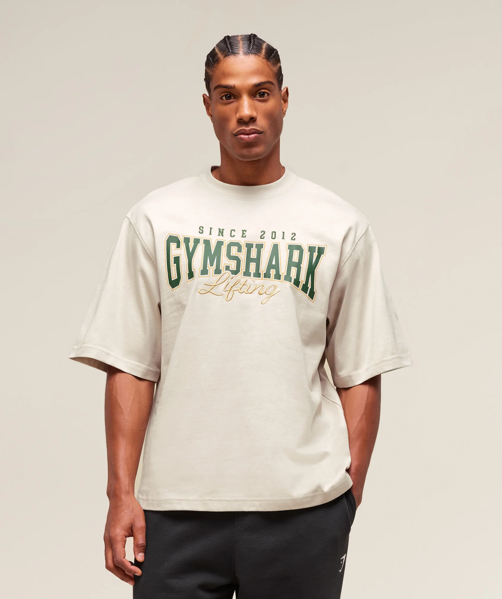 Lifting Essentials T-Shirt – Pebble Grey