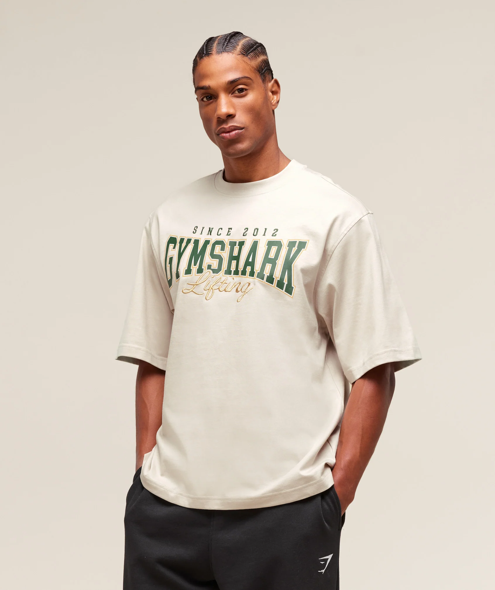 Lifting Essentials T-Shirt – Pebble Grey