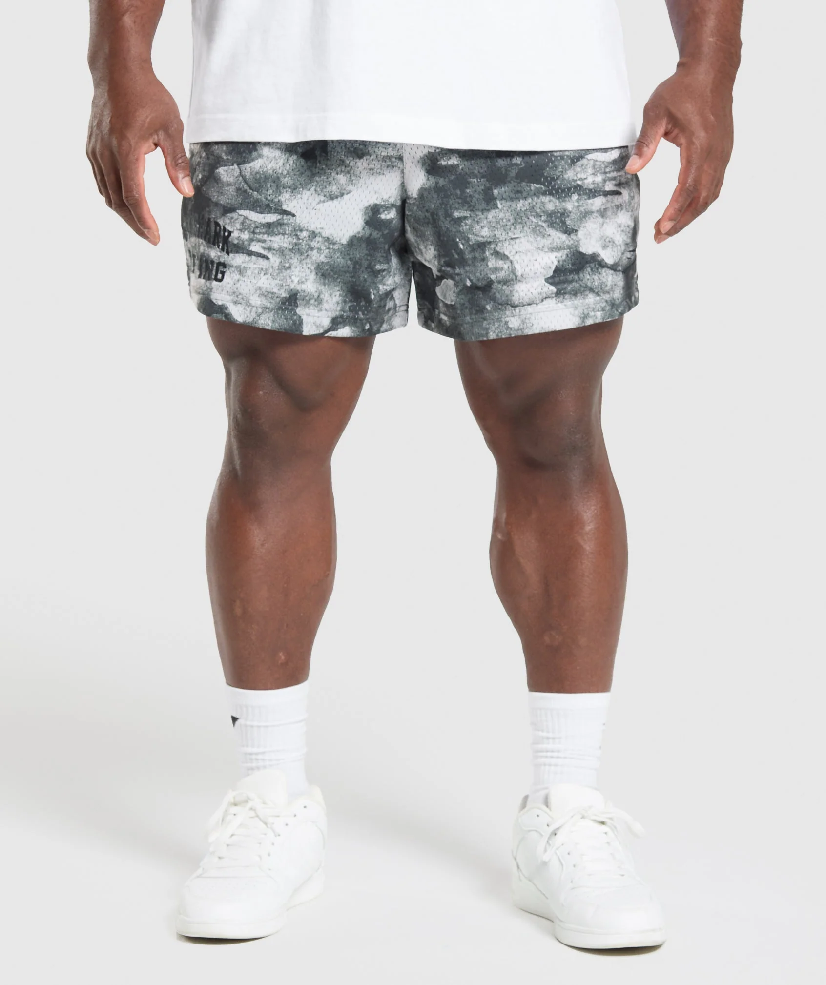 Lifting Mesh 5″ Shorts – Metal Grey