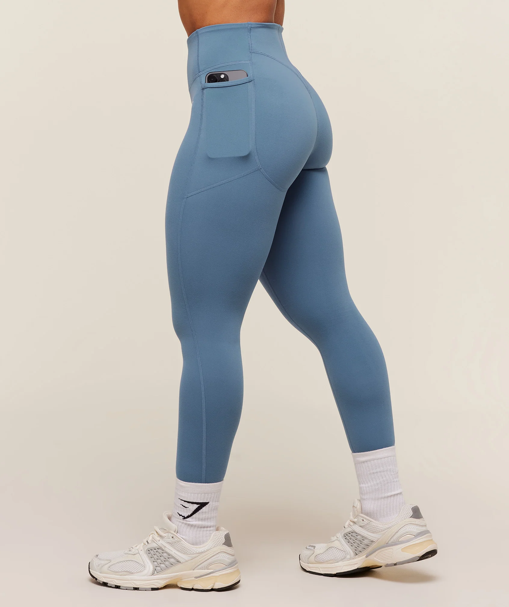 Lifting Pocket Leggings – Worn Blue