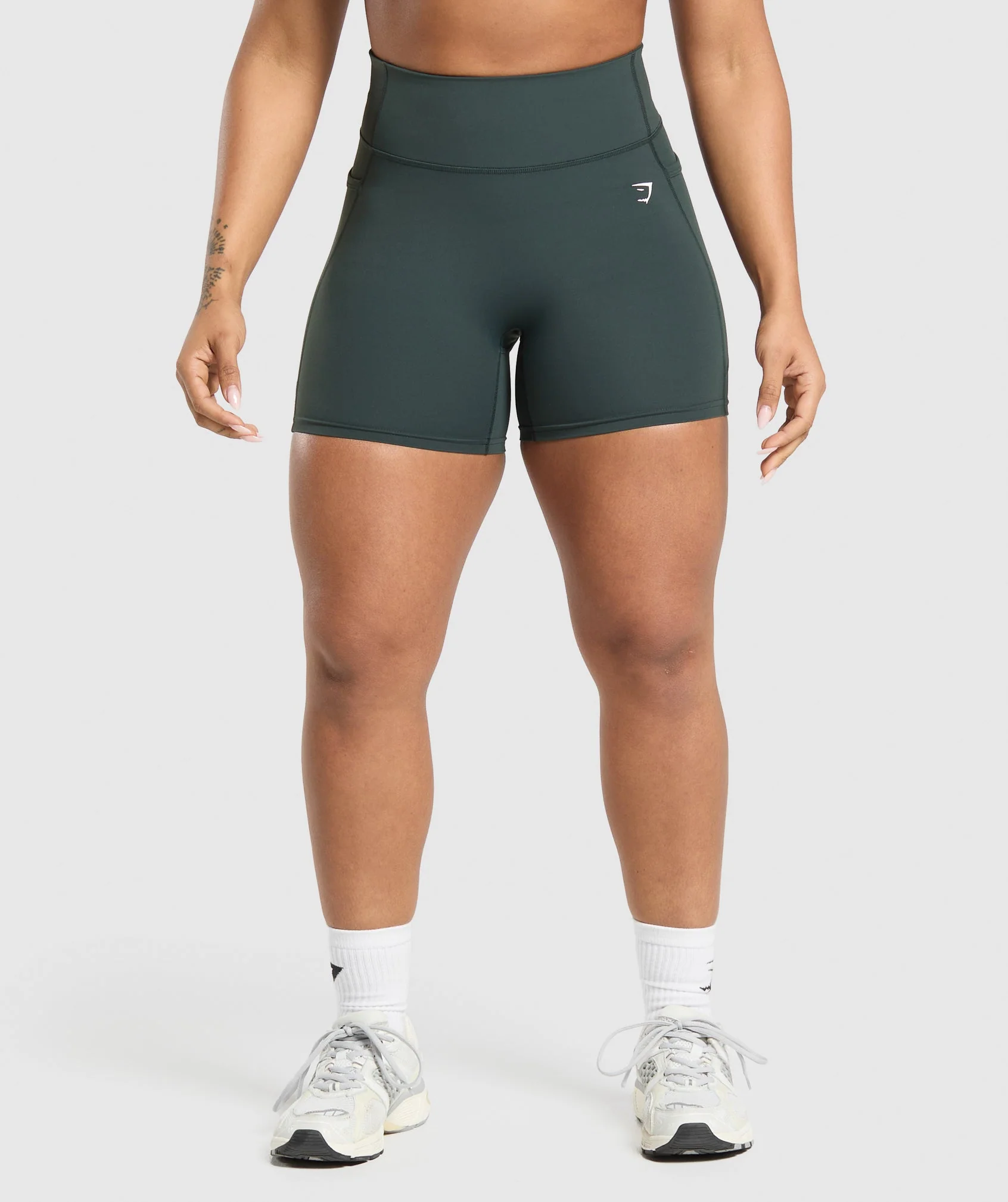 Lifting Pocket Shorts – Darkest Teal