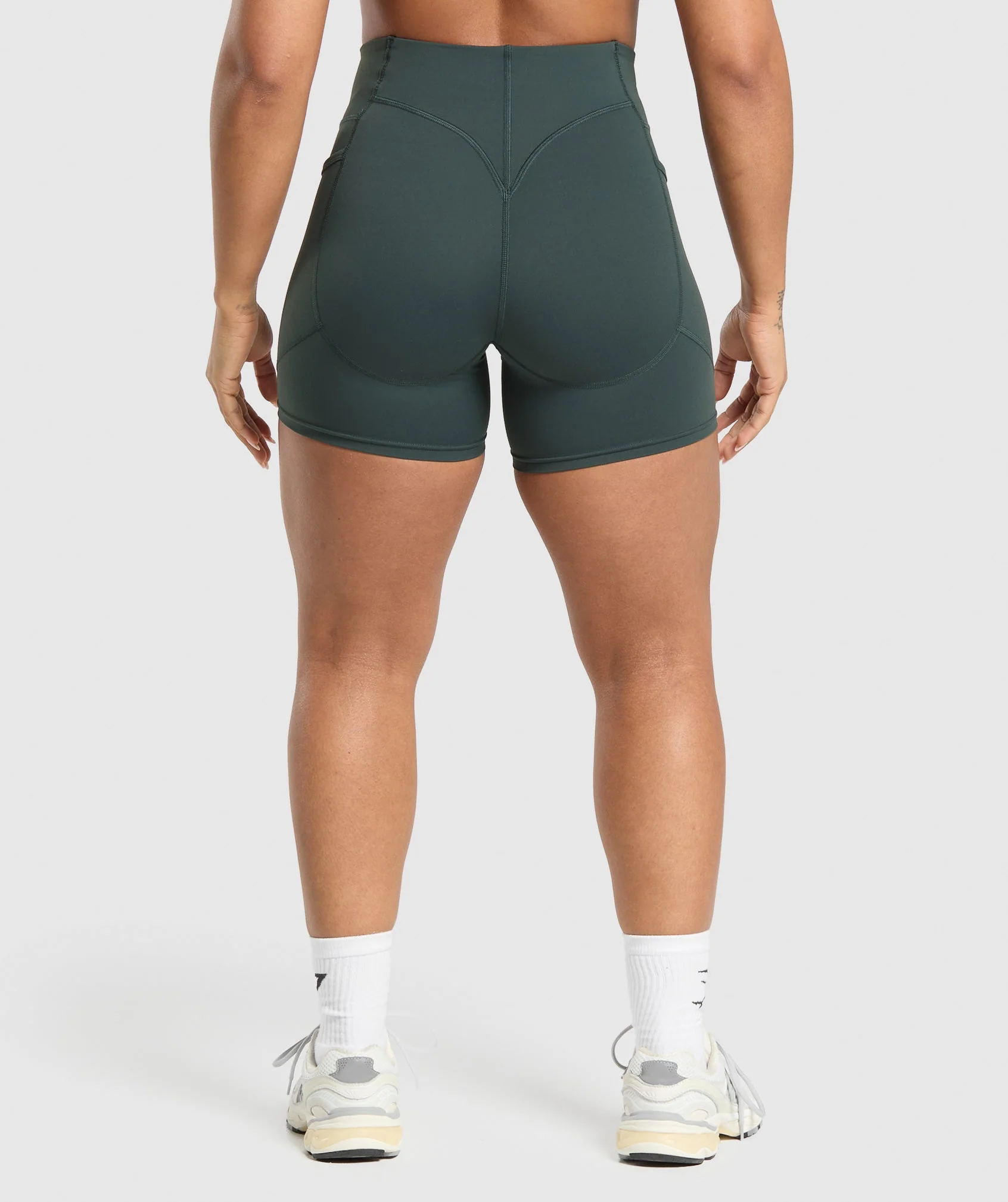Lifting Pocket Shorts – Darkest Teal - Imagen 2