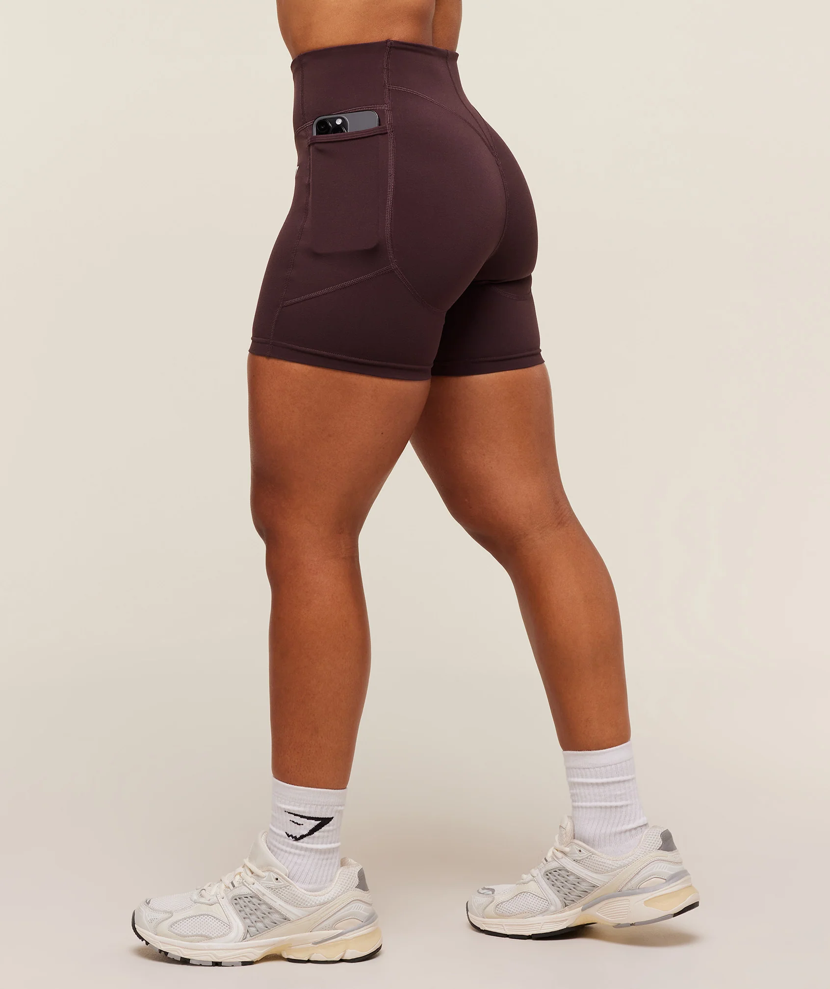Lifting Pocket Shorts – Cherry Purple