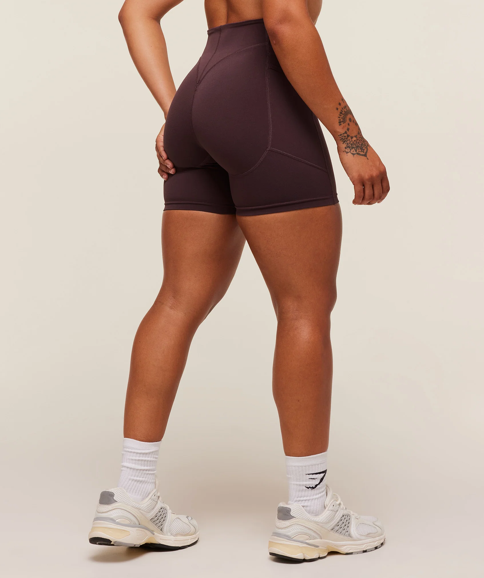 Lifting Pocket Shorts – Cherry Purple - Imagen 2