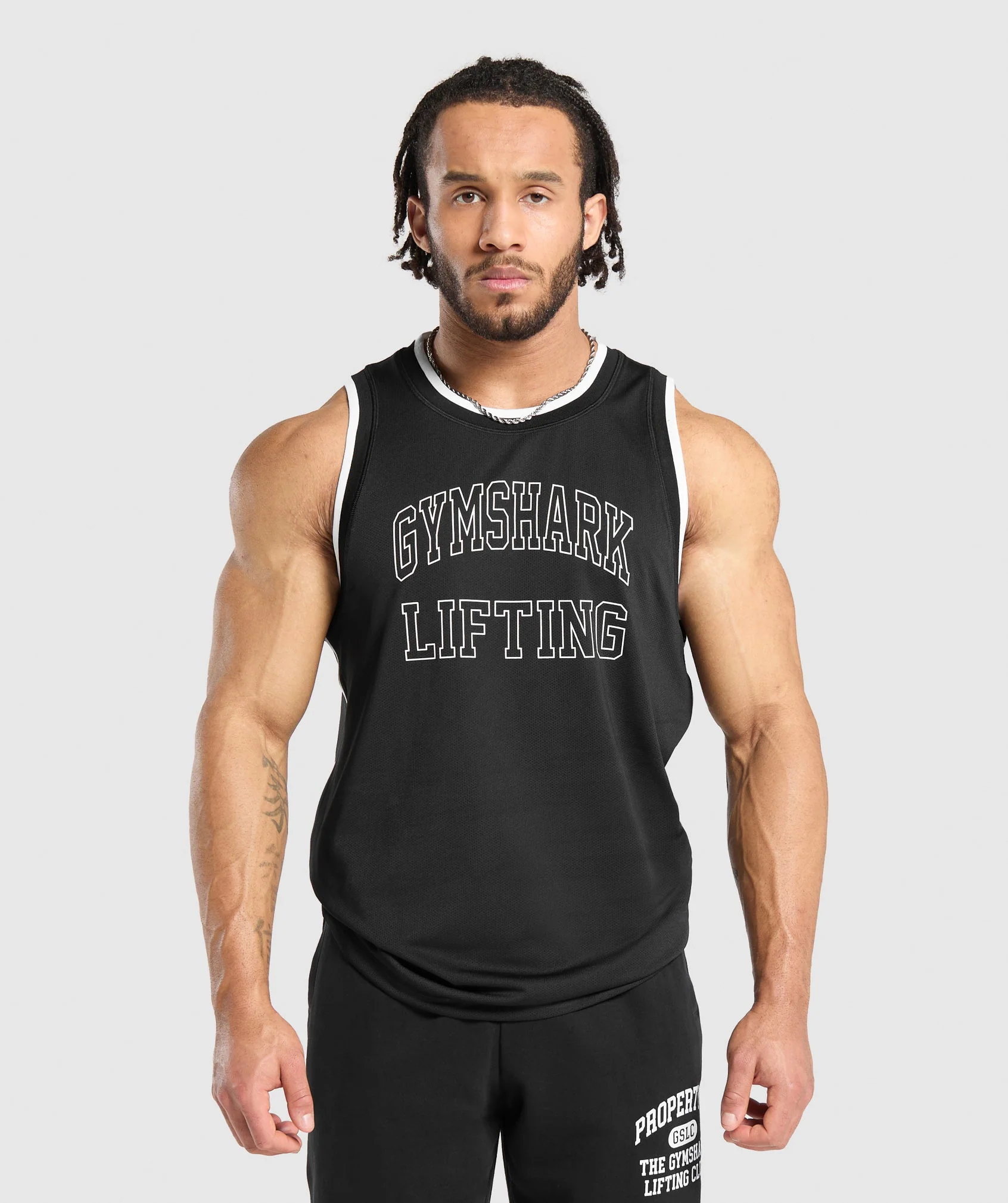 Mesh Tank – Black