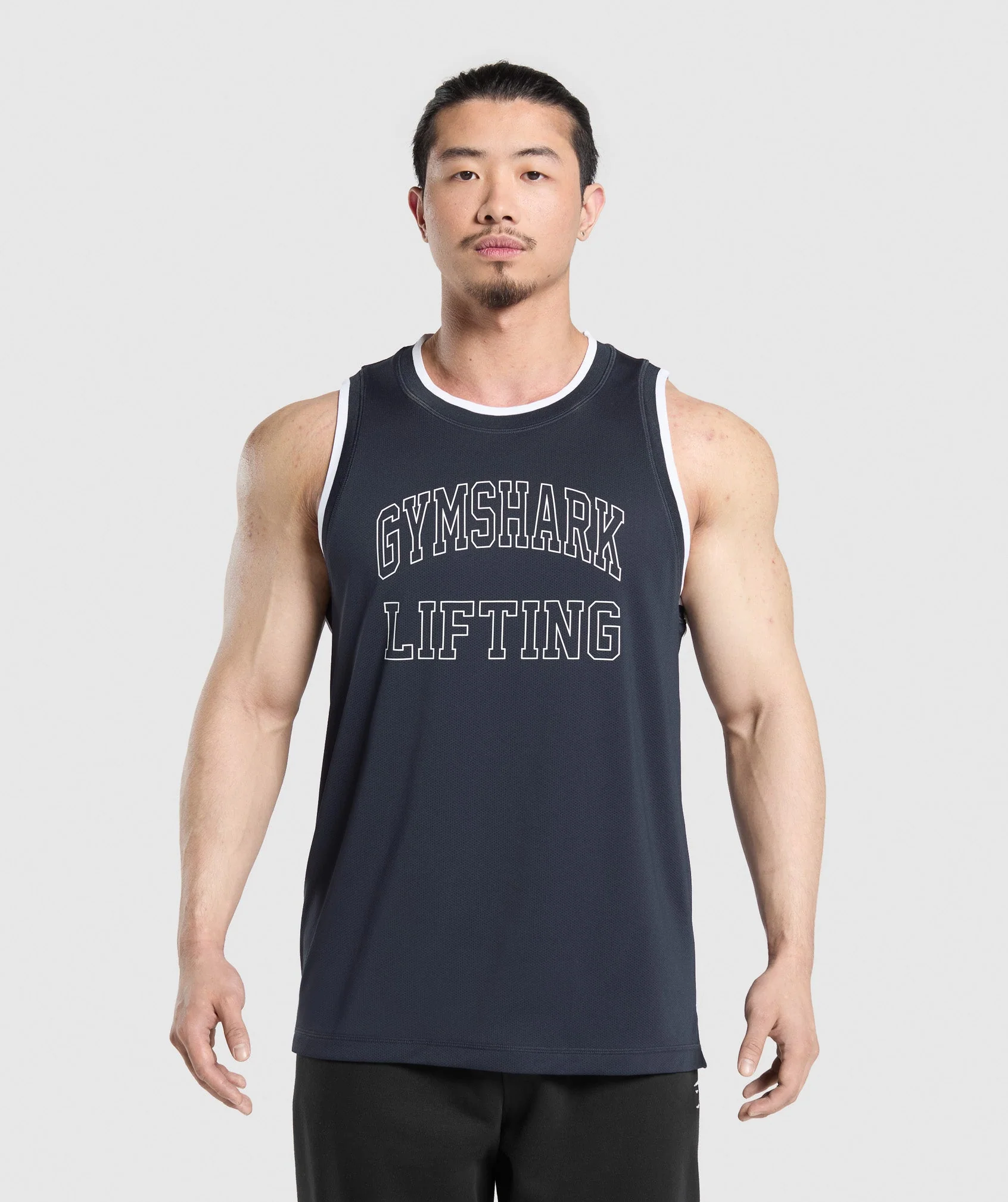 Mesh Tank – Heavy Blue