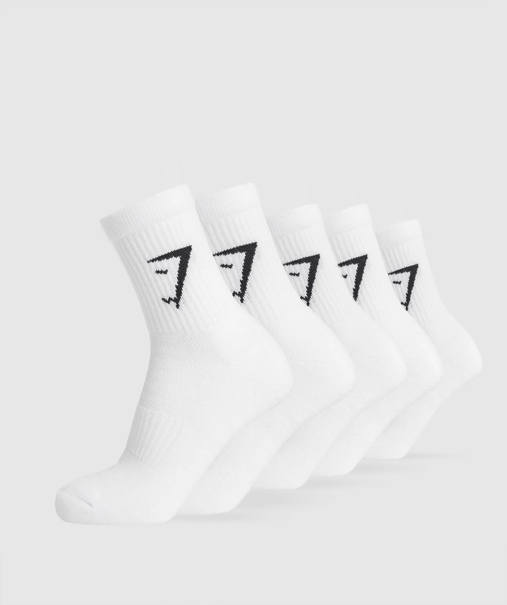 Midi Socks 5pk – White