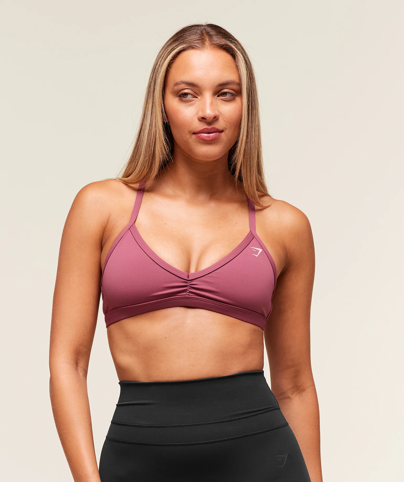 Minimal Sports Bra – Reset Pink