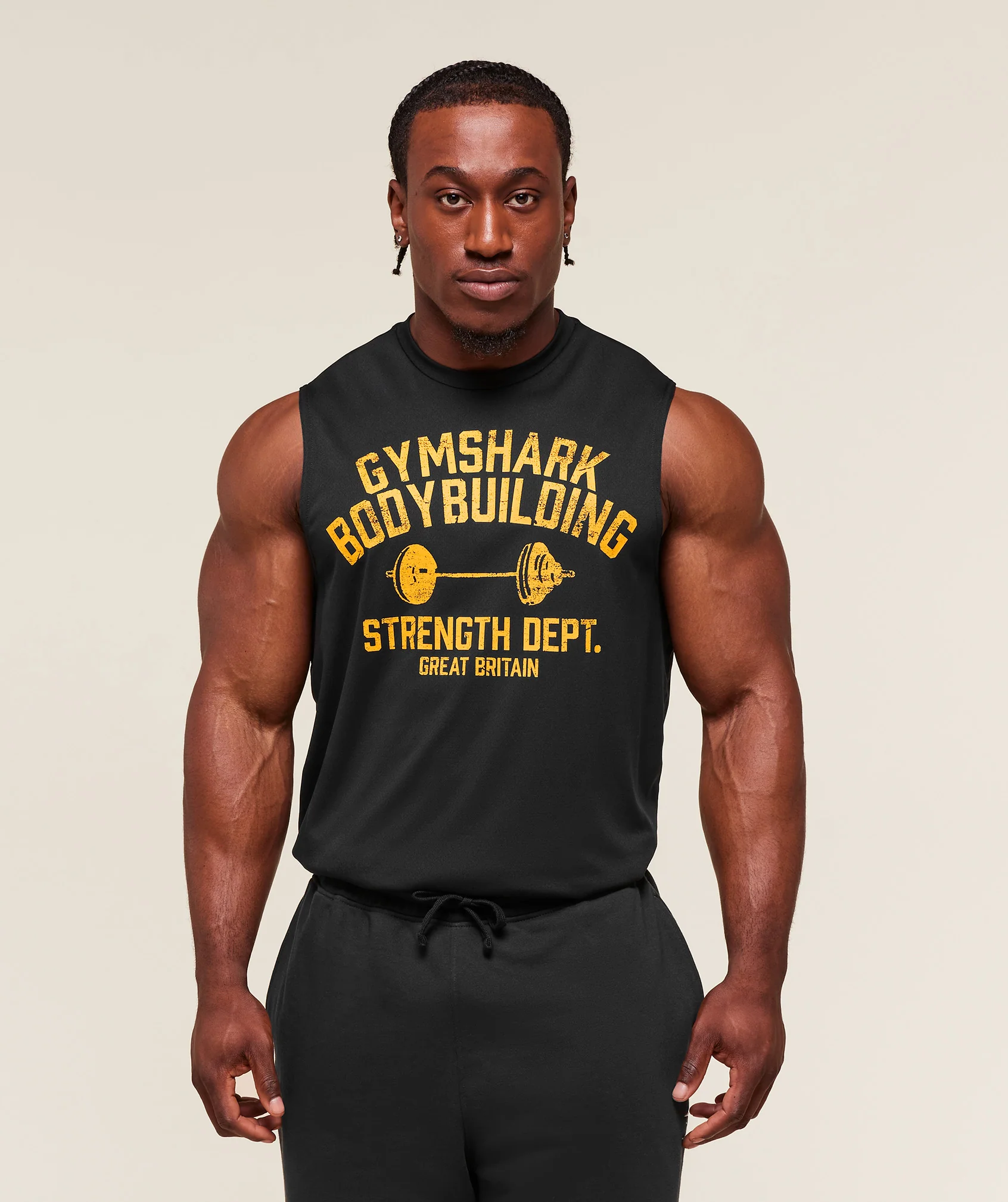Olympic Bar Tank – Black