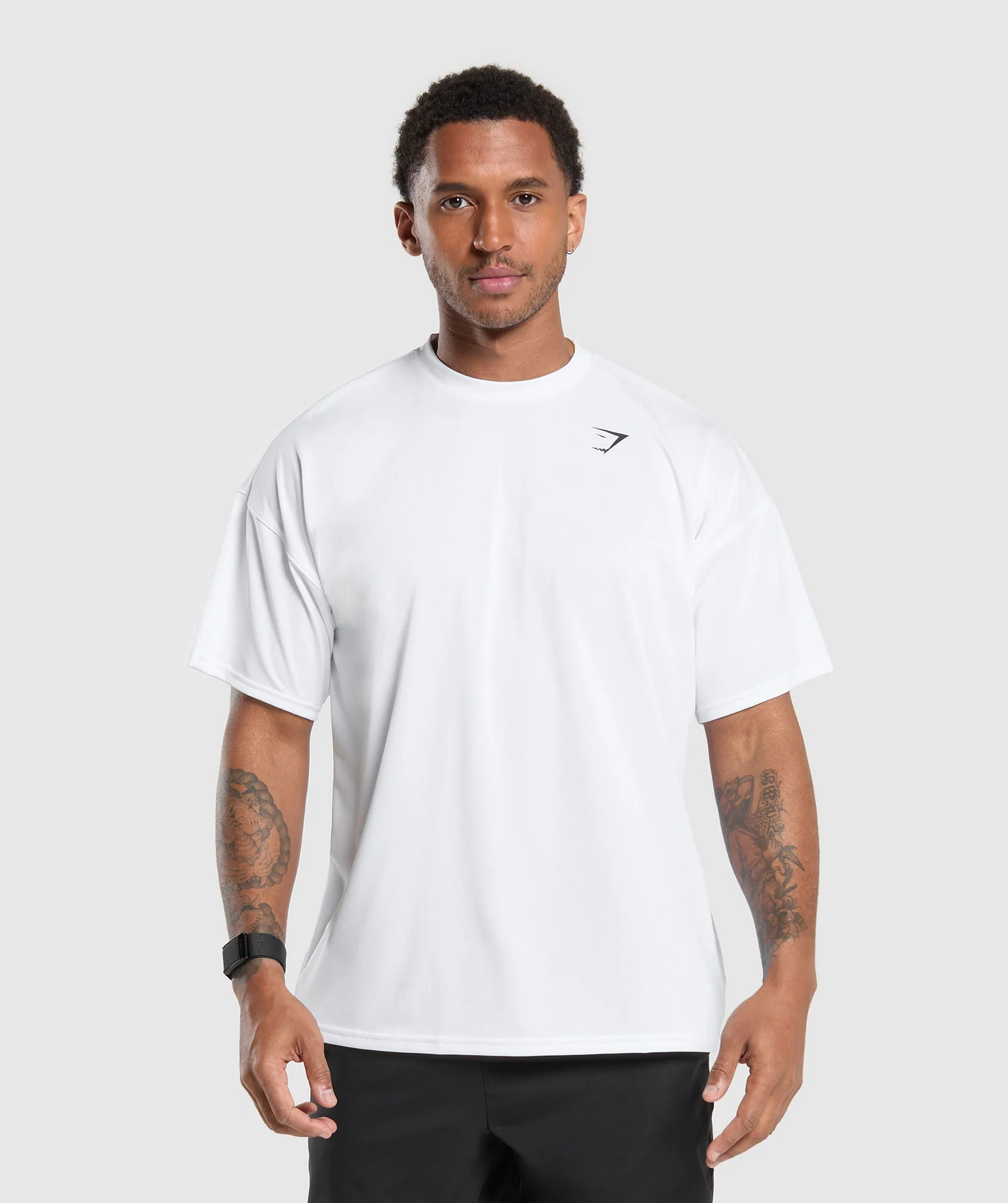 Oversized Performance T-Shirt – White