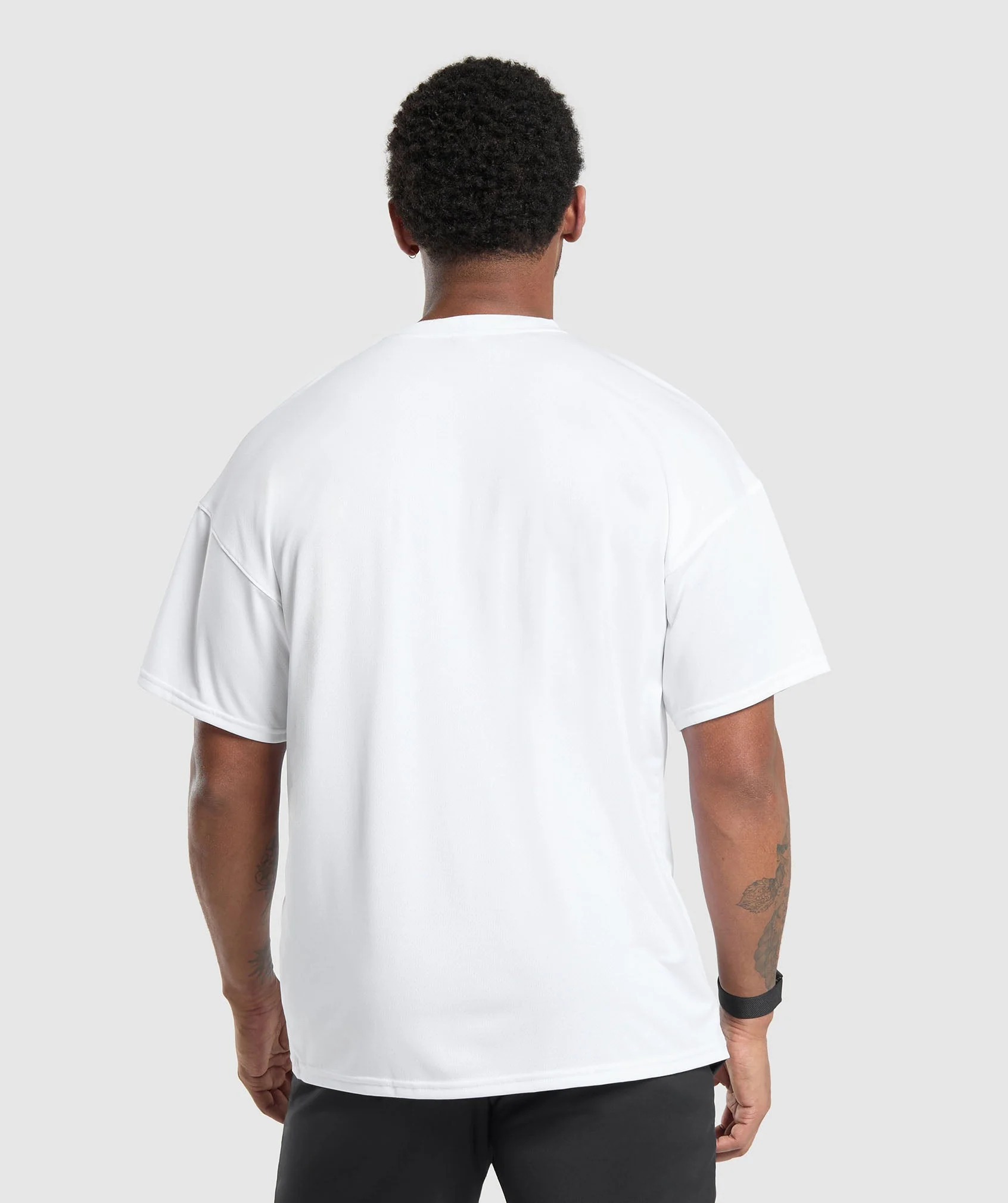 Oversized Performance T-Shirt – White