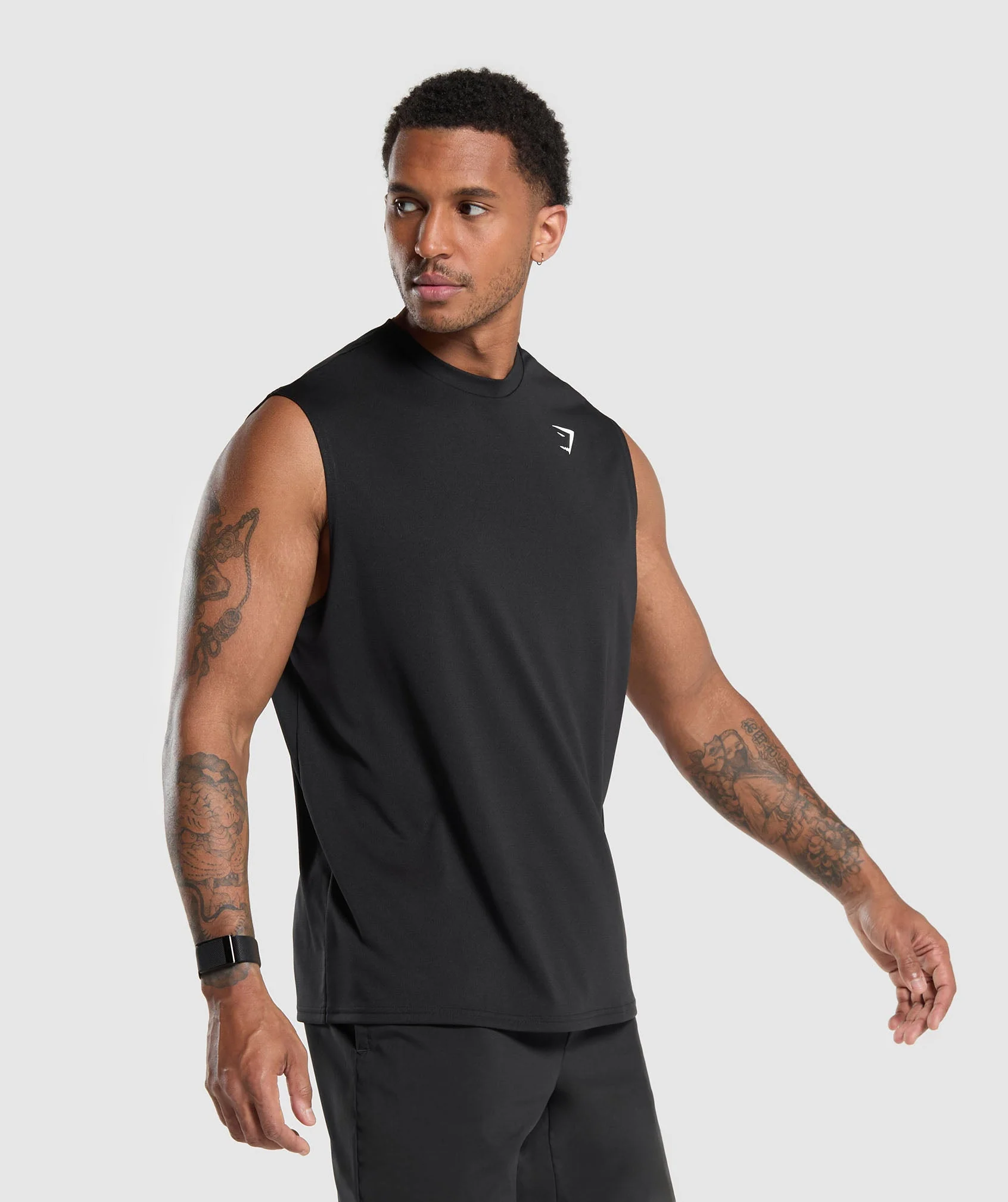 Arrival Oversized Tank – Black - Imagen 2
