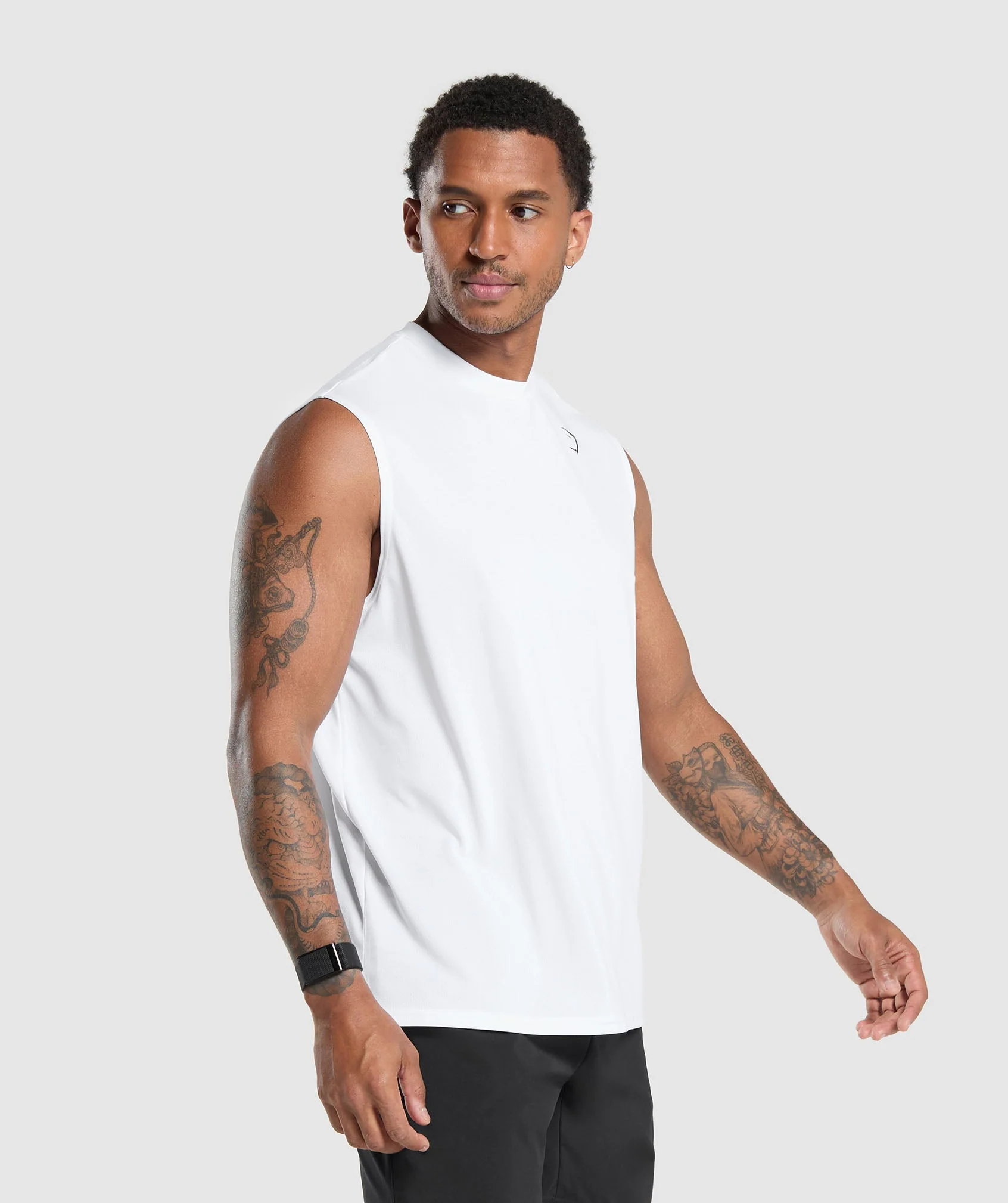 Arrival Oversized Tank – White - Imagen 2