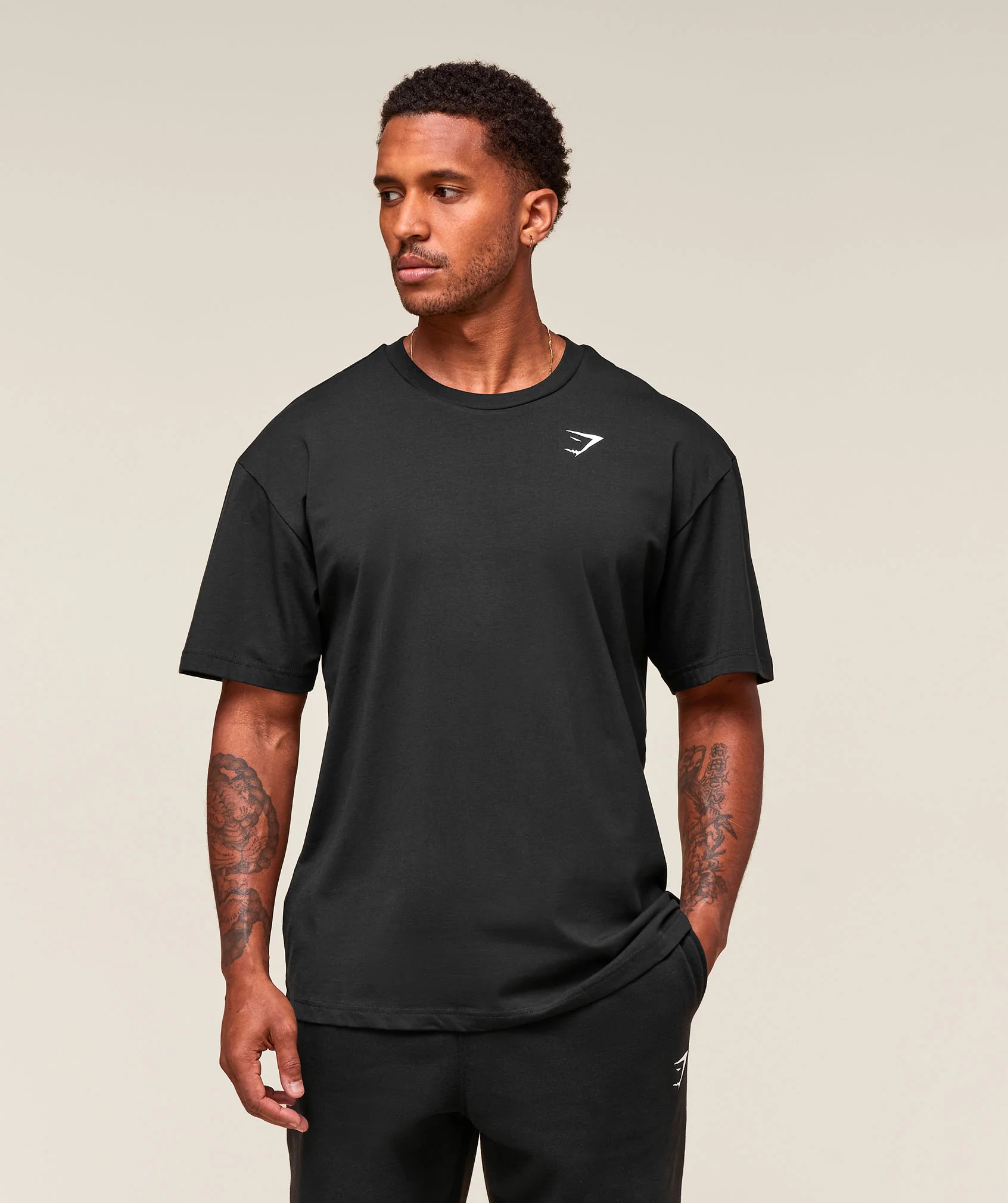 Essential Oversized T-Shirt – Black