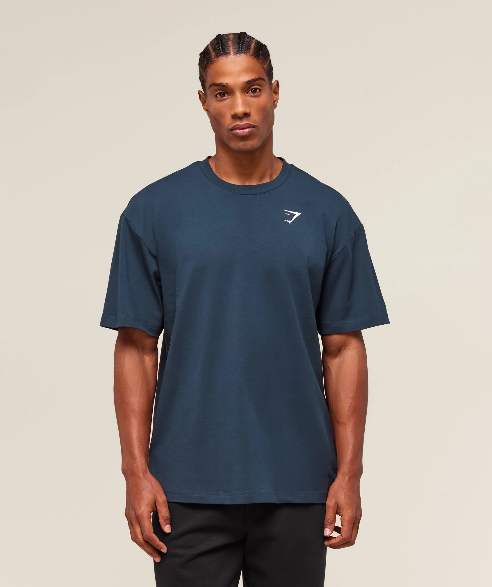 Essential Oversized T-Shirt – Navy